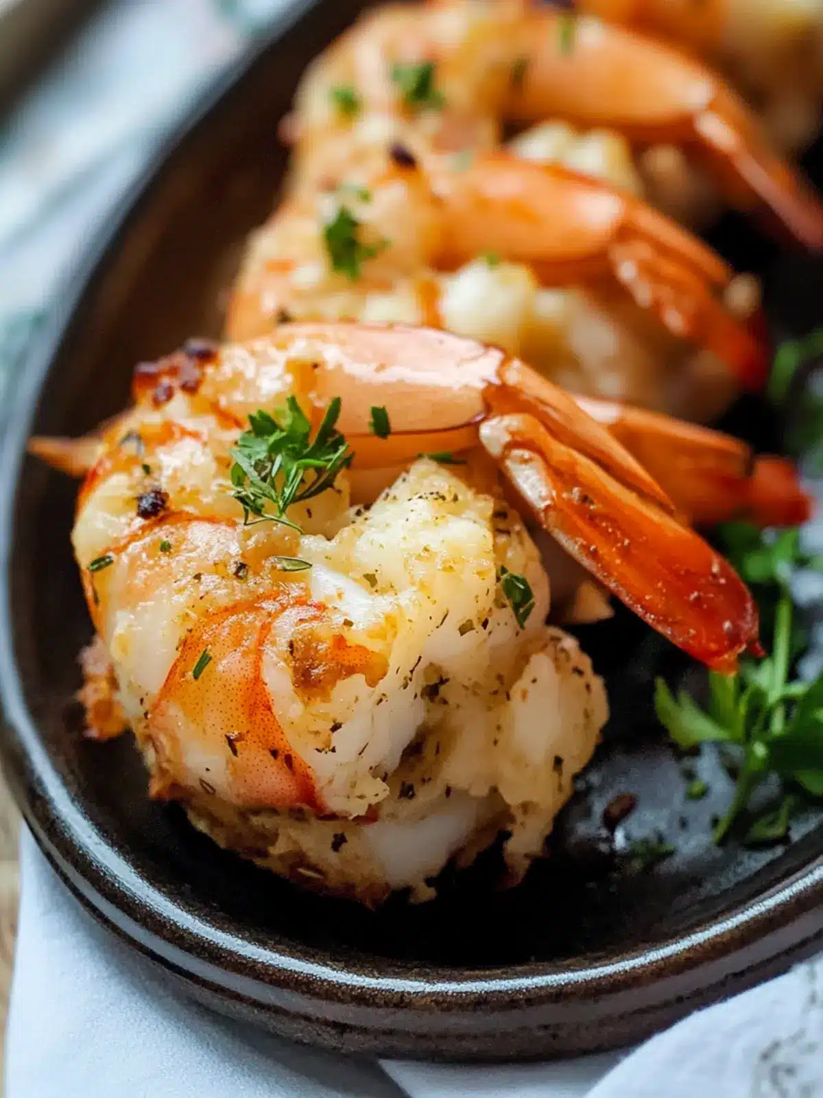 Baked Jumbo Stuffed Shrimp