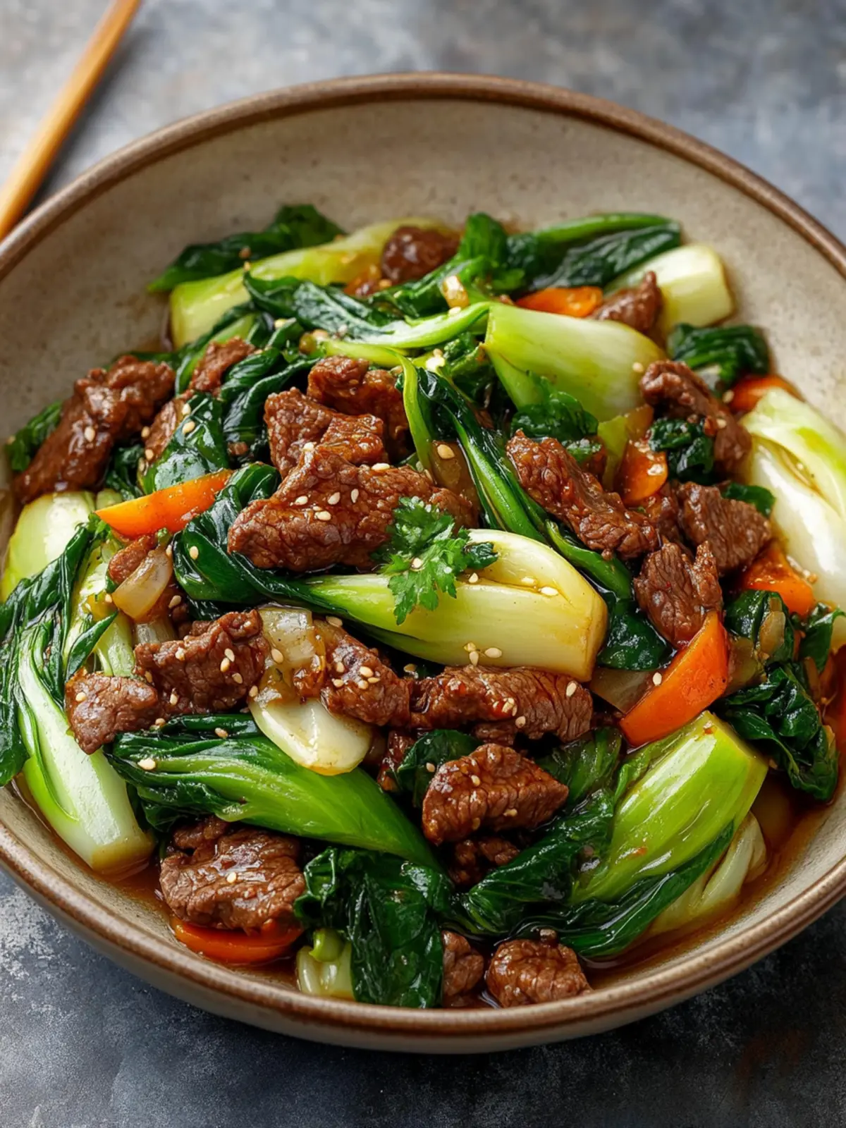 Beef and Bok Choy Stir-Fry: Quick, Flavorful Dinner Delight 2 Beef and Bok Choy Stir-Fry
