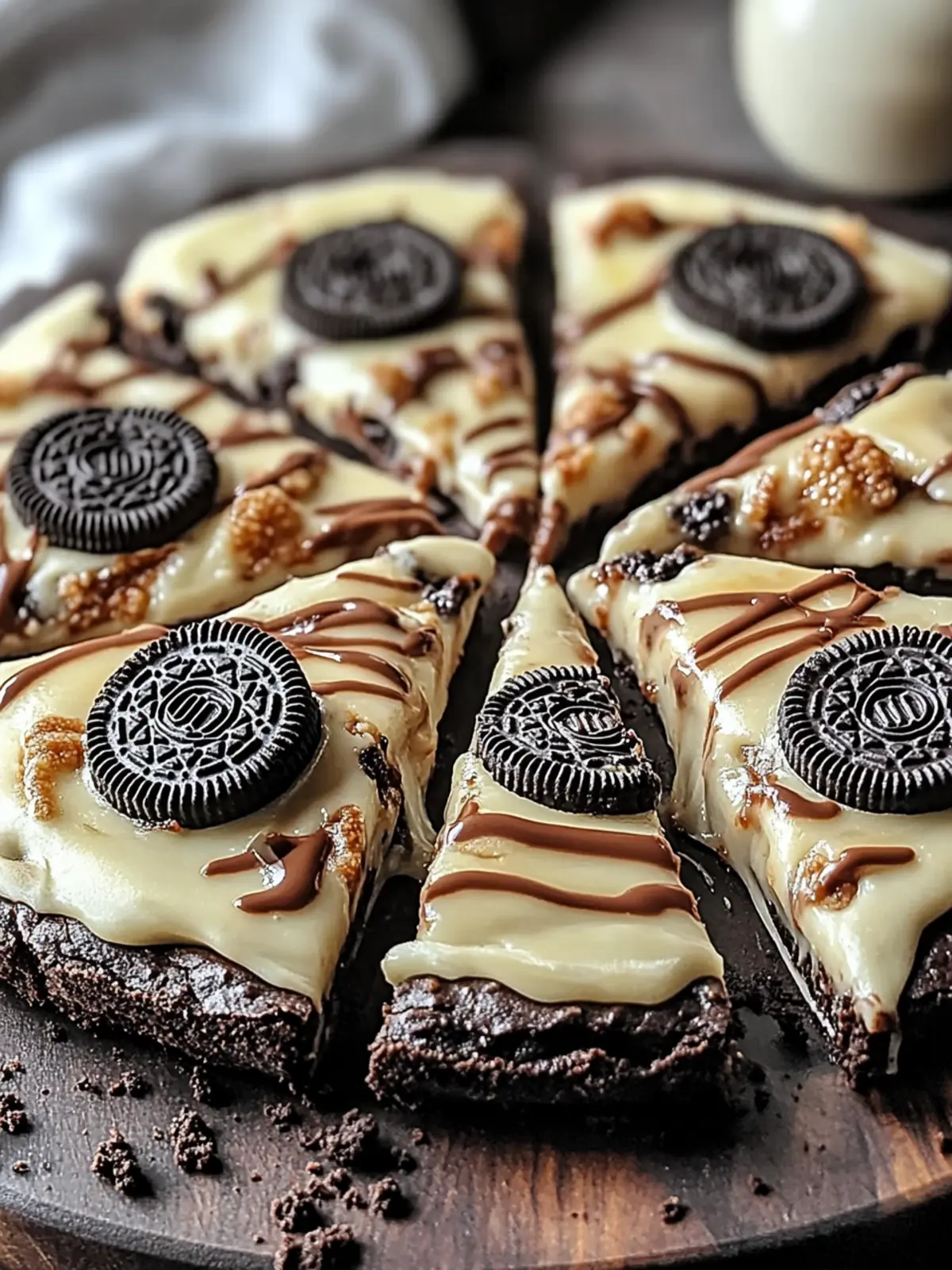 Irresistible Oreo Fudge Brownie Pizza for Sweet Moments 5 Oreo Fudge Brownie Pizza