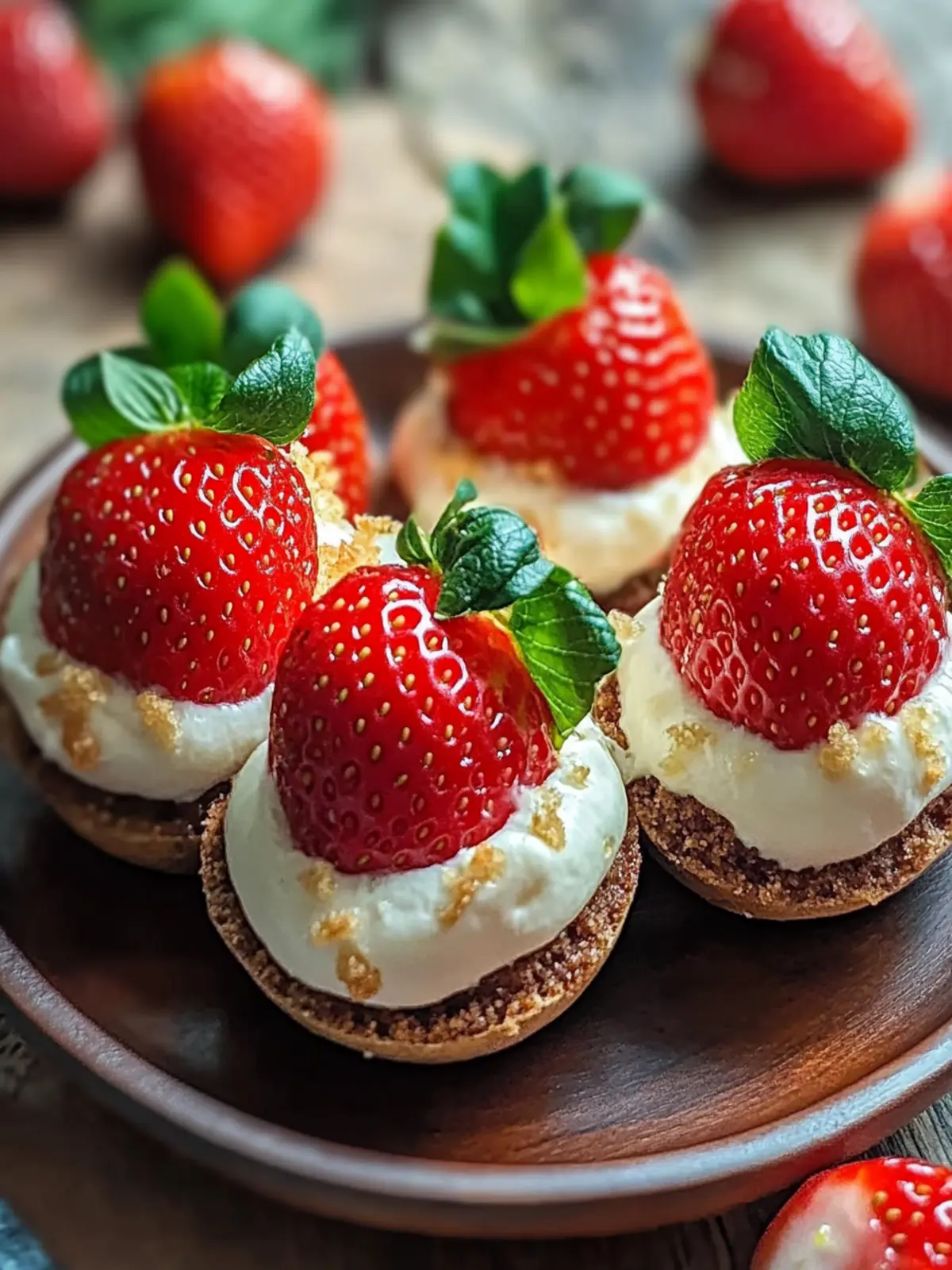 Decadent Cheesecake Stuffed Strawberries for No-Bake Bliss 3 Cheesecake Stuffed Strawberries