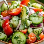 Zesty Quick Italian Cucumber Salad for Effortless Freshness 4 Quick Italian Cucumber Salad