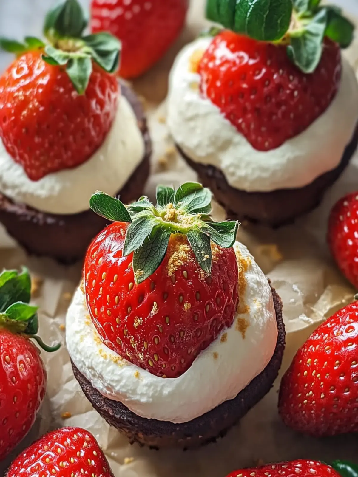 Decadent Cheesecake Stuffed Strawberries for No-Bake Bliss 4 Cheesecake Stuffed Strawberries
