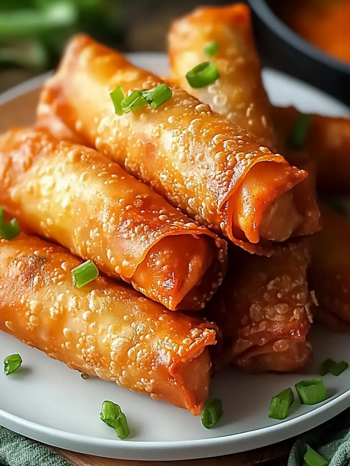 Crispy Buffalo Chicken Dip Egg Rolls for Game Day Fun 4 Crispy Buffalo Chicken Dip Egg Rolls