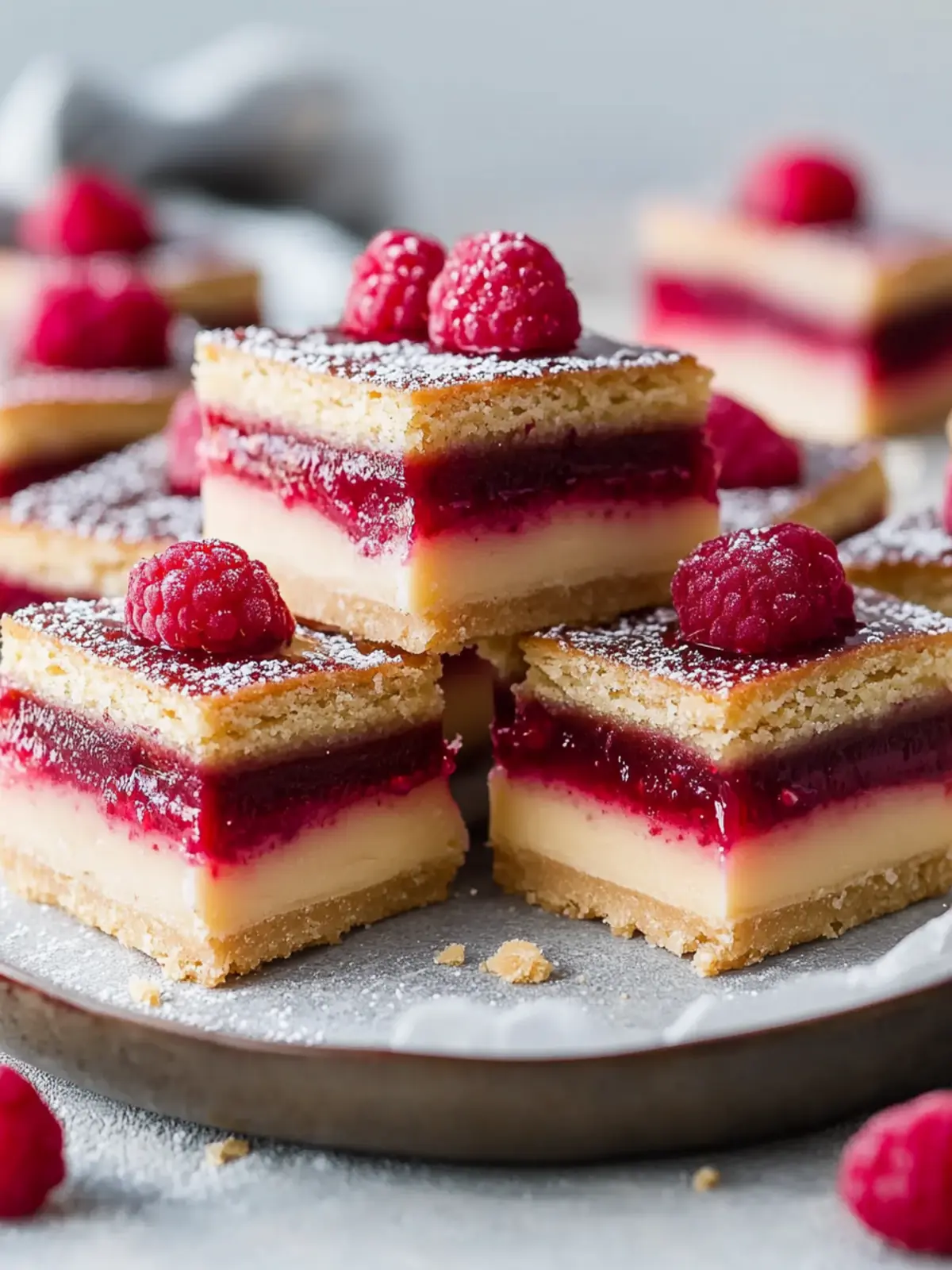 Delicious Vegan Raspberry Caramel Millionaires Shortbread Recipe 5 Raspberry Caramel Millionaires Shortbread