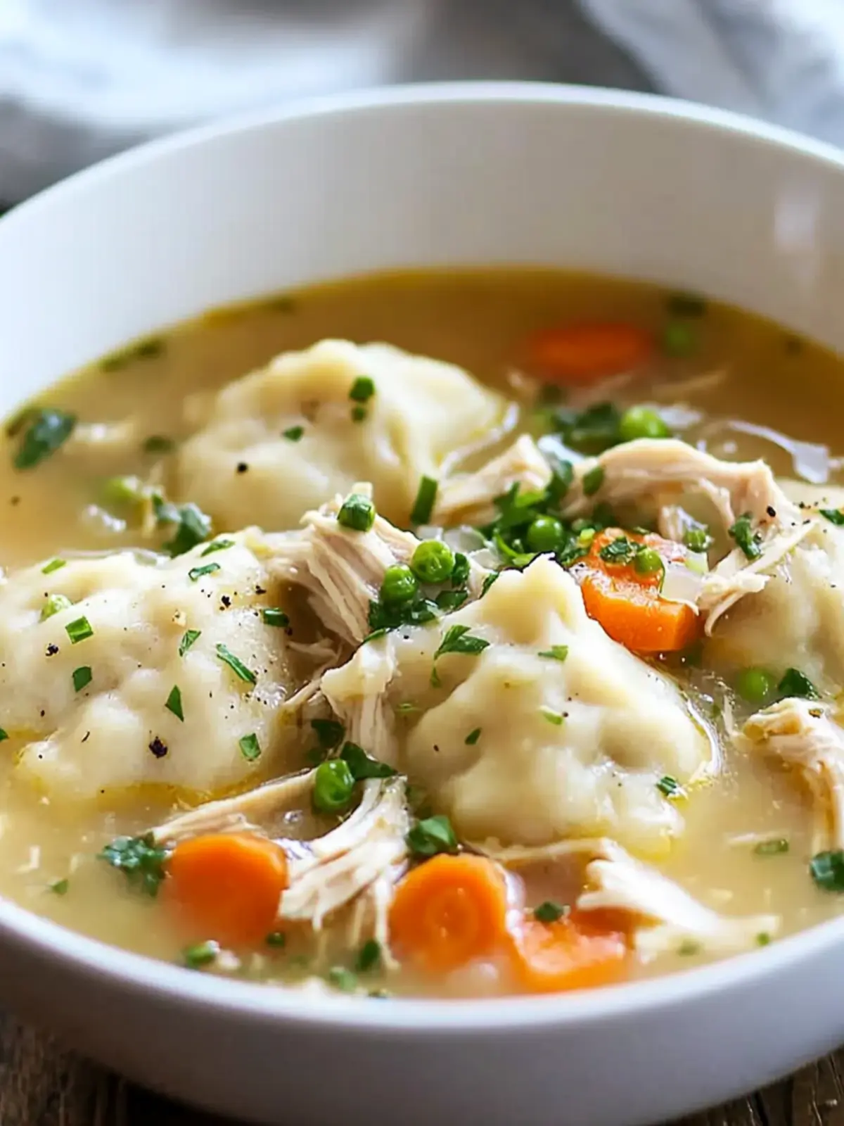 Crockpot Chicken Dumpling Soup: Cozy Comfort in Every Bowl 5 Crockpot Chicken Dumpling Soup