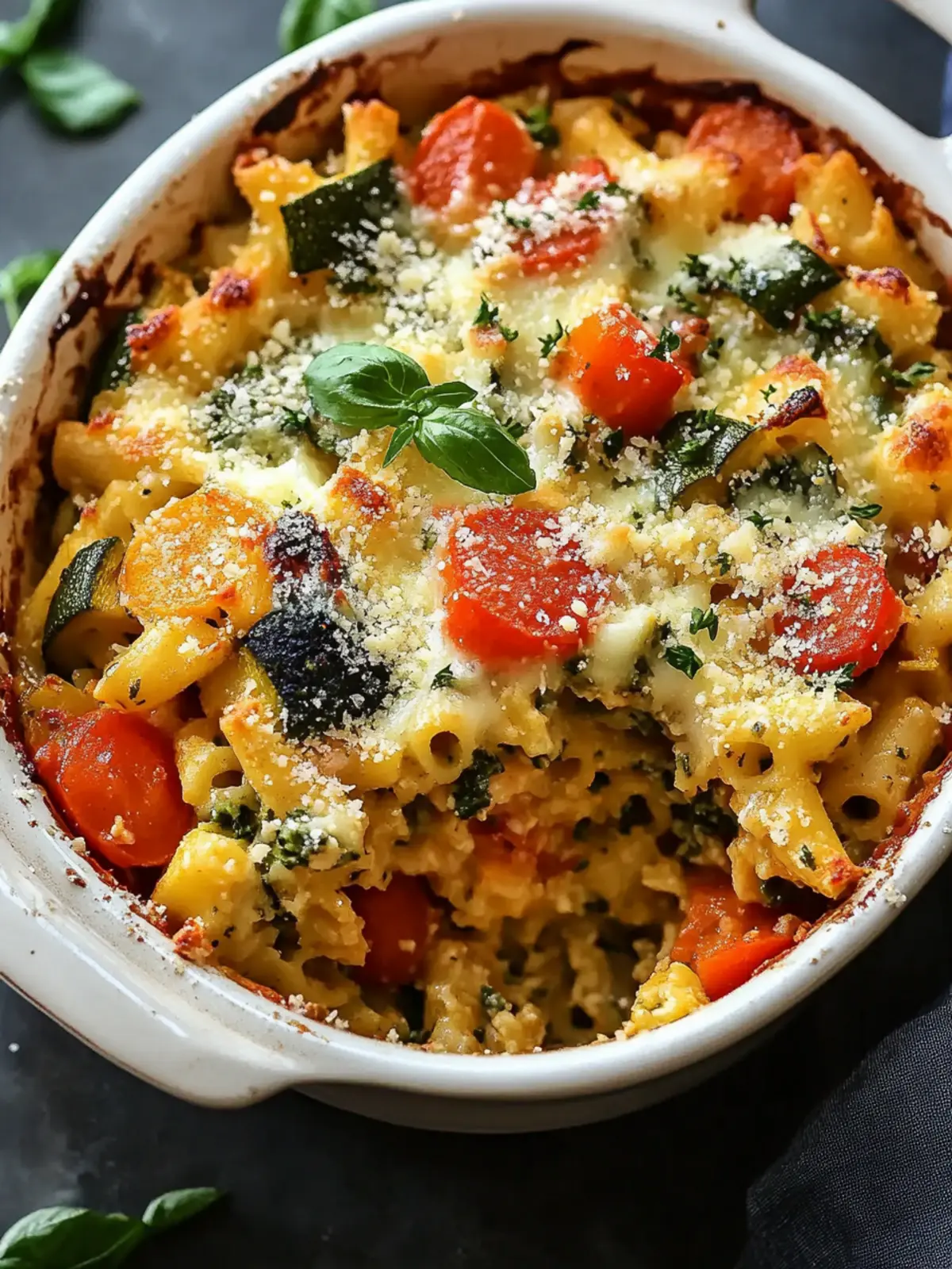 Mediterranean Vegetable Pasta Bake for Cozy Family Dinners 2 Mediterranean Vegetable Pasta Bake