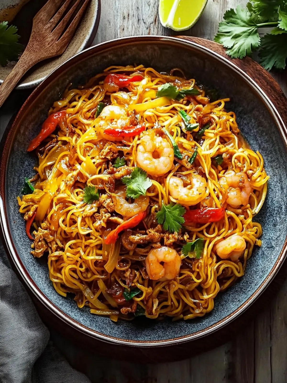 Savor Nonya Hokkien Stir-Fried Noodles for a Cozy Dinner 2 Nonya Hokkien Stir-Fried Noodles