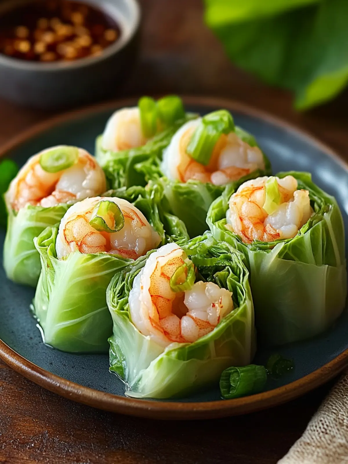 Delicious Shrimp & Ginger Stuffed Cabbage Rolls You’ll Love 2 Shrimp & Ginger Stuffed Cabbage Rolls