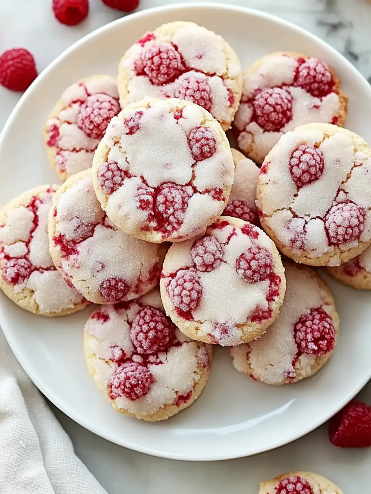 Raspberry Sugar Cookies – Sweet, Soft, and Perfect for Sharing 4 Raspberry Sugar Cookies