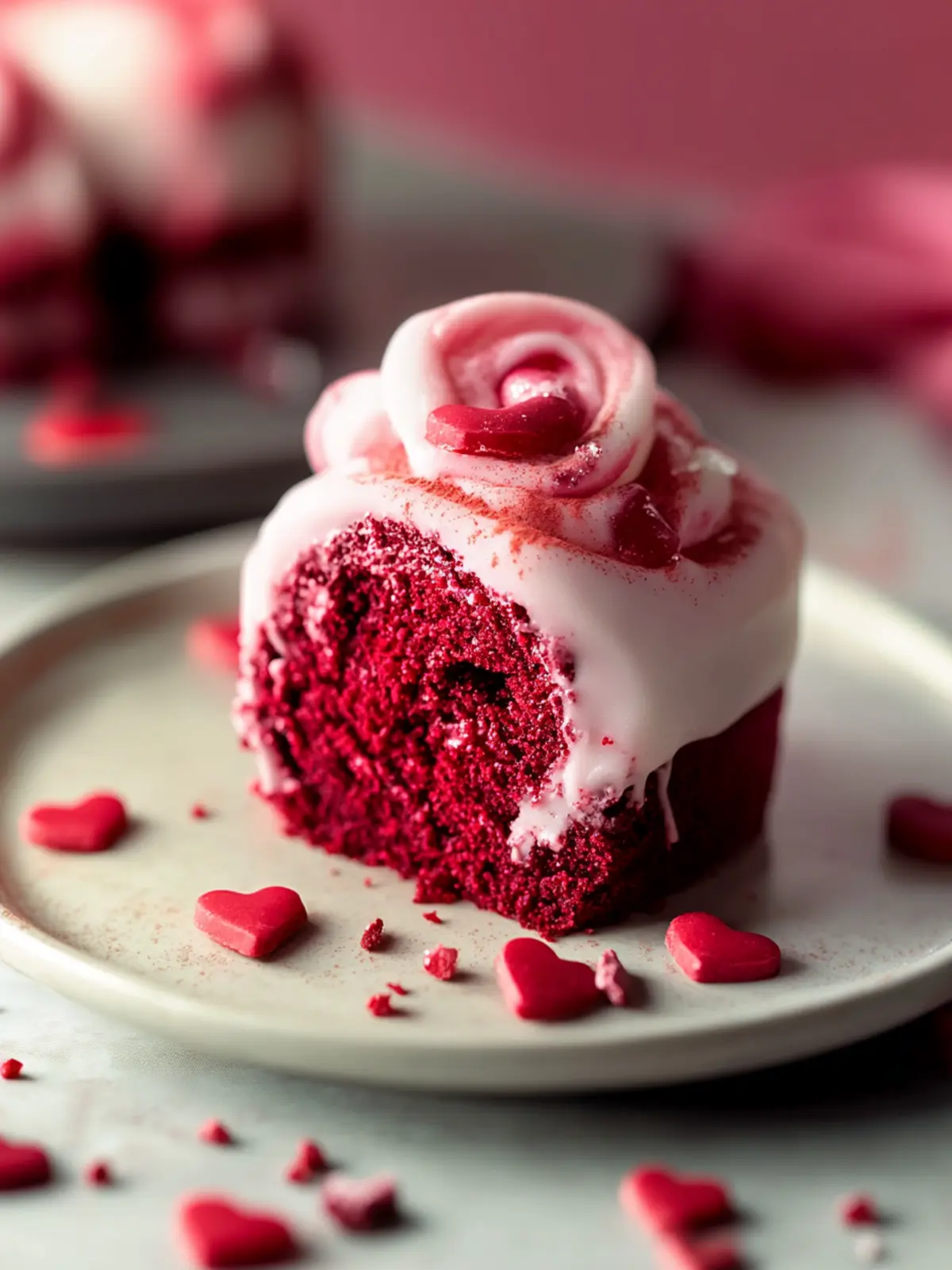 Irresistible Red Velvet Valentine’s Day Cinnamon Rolls Recipe 5 Red Velvet Valentine’s Day Cinnamon