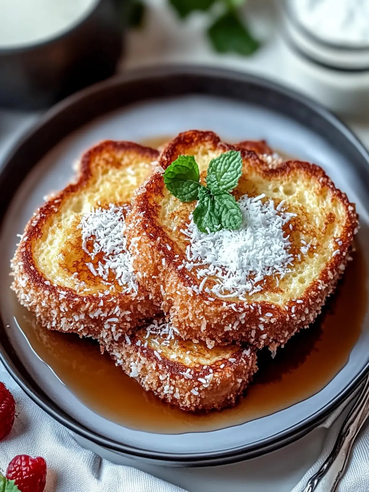 Coconut Crusted French Toast: Your Tropical Breakfast Upgrade 5 Coconut Crusted French Toast