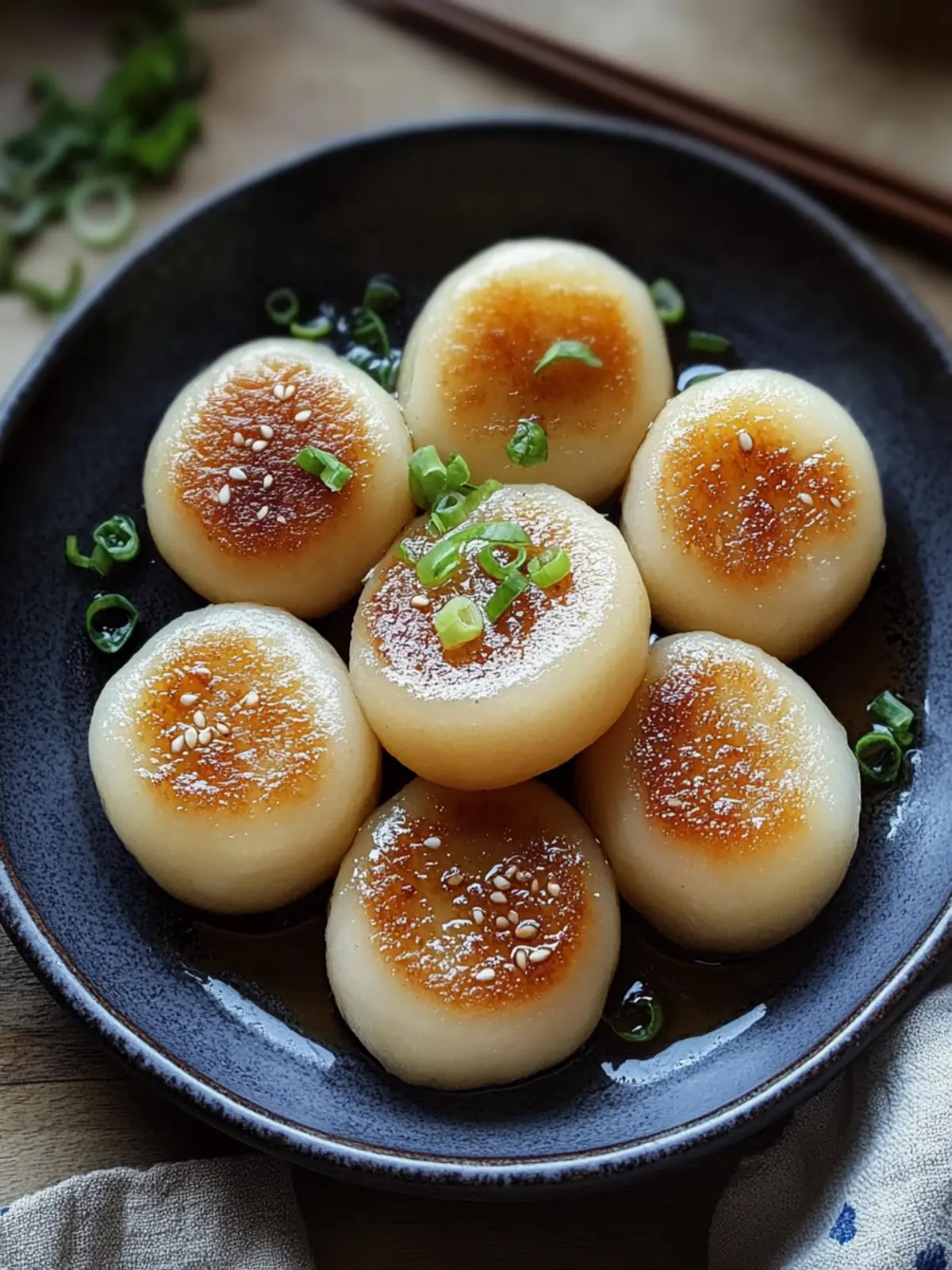 Pan-Fried Japanese Potato Mochi: A Chewy, Crispy Delight 5 Pan-Fried Japanese Potato Mochi