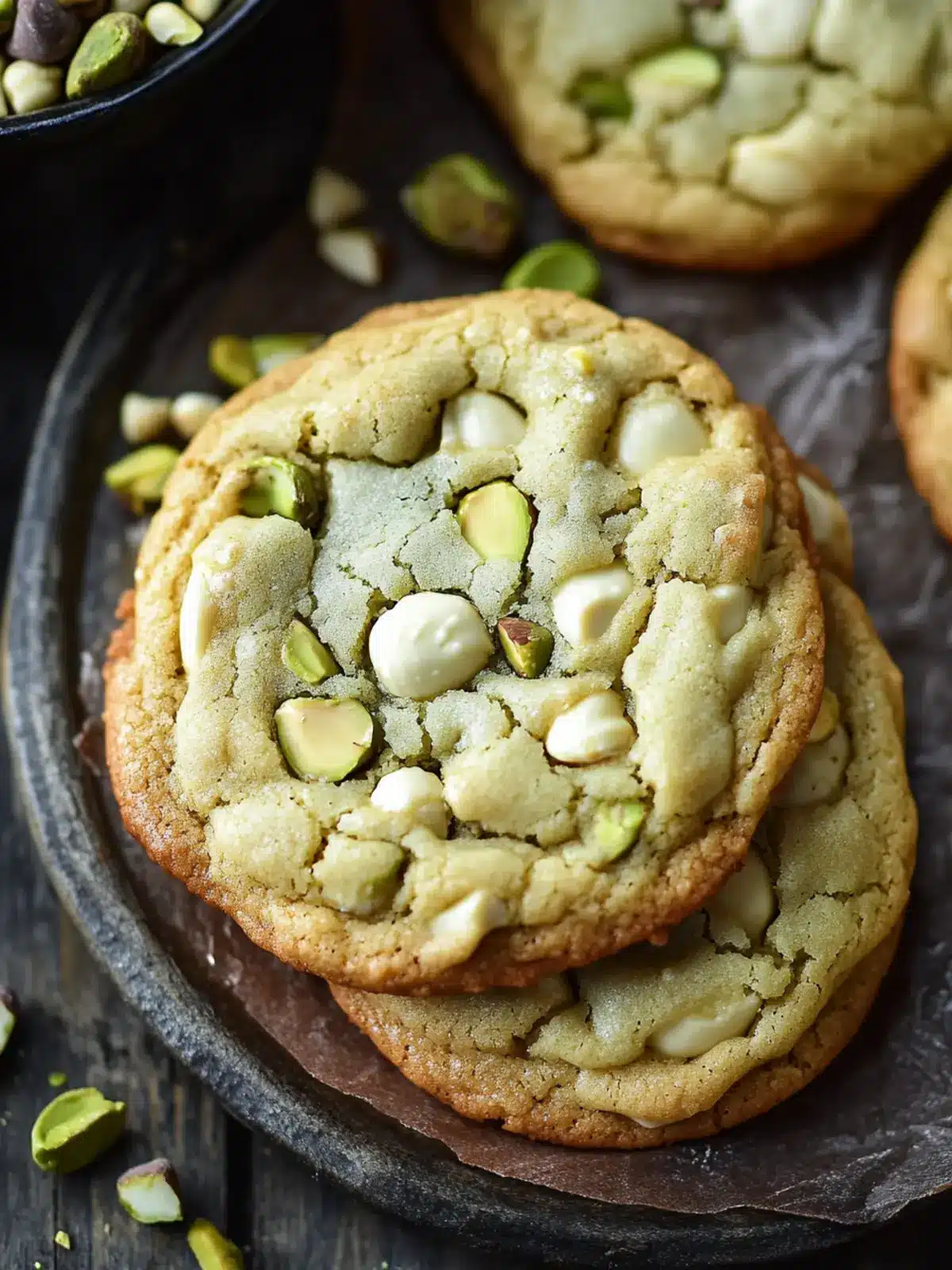Pistachio & White Chocolate Chip Cookies for Your Sweet Cravings 5 Pistachio & White Chocolate Chip Cookies