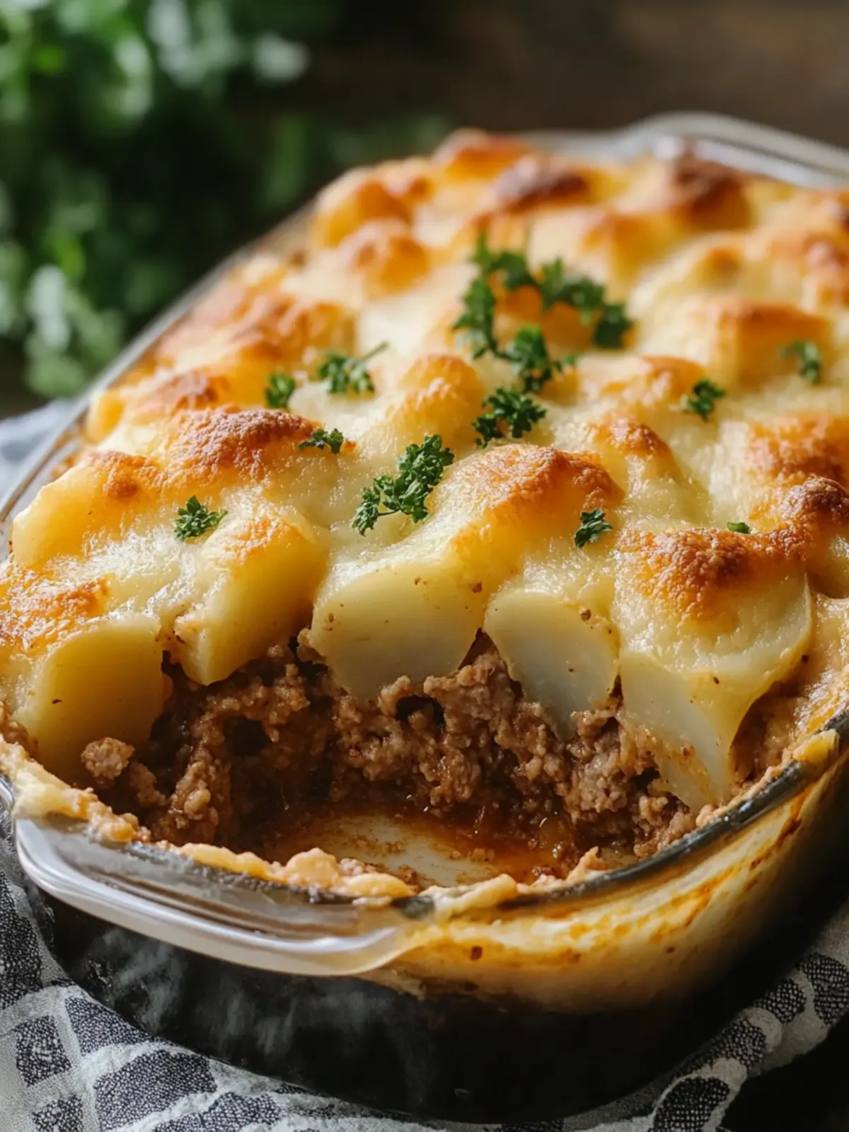 Loaded Potato & Meatloaf Casserole: A Cozy Family Delight 2 Loaded Potato & Meatloaf Casserole