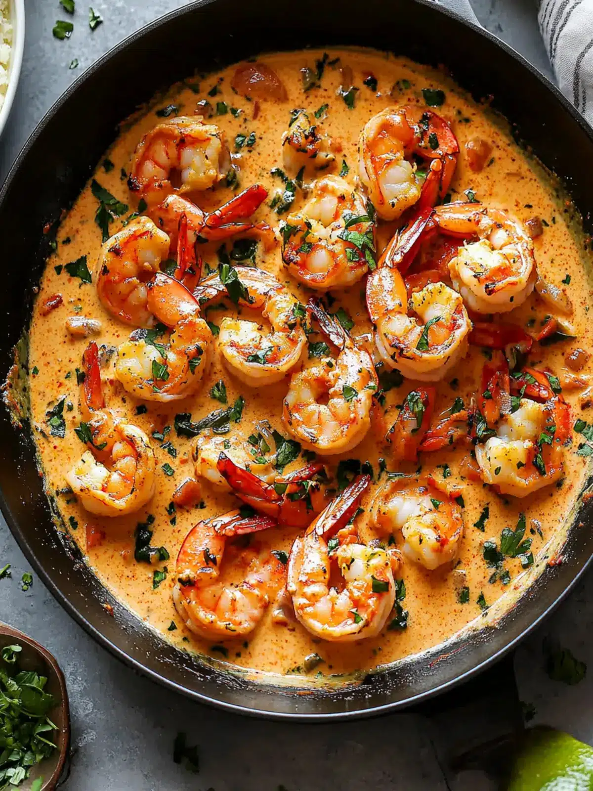 Creamy Garlic-Paprika Shrimp Skillet for Cozy Dinner Fun 5 Creamy Garlic-Paprika Shrimp Skillet