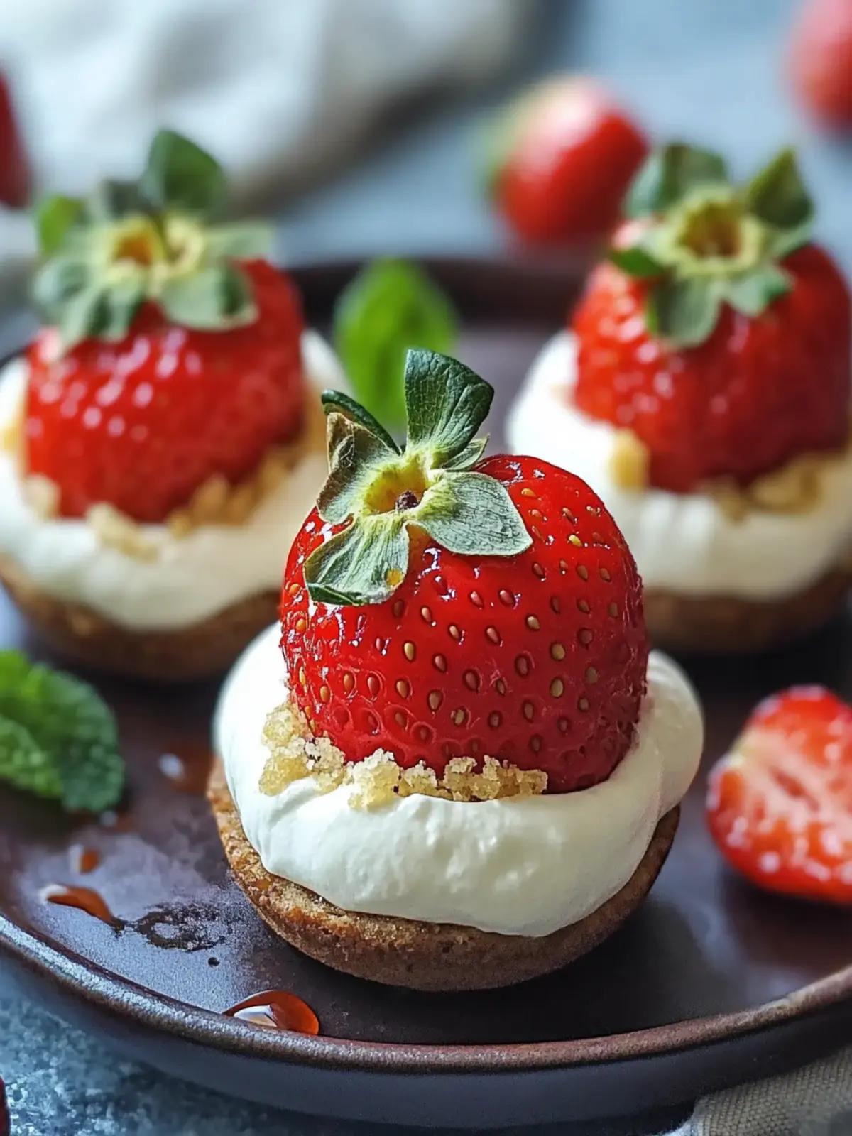 Decadent Cheesecake Stuffed Strawberries for No-Bake Bliss 5 Cheesecake Stuffed Strawberries
