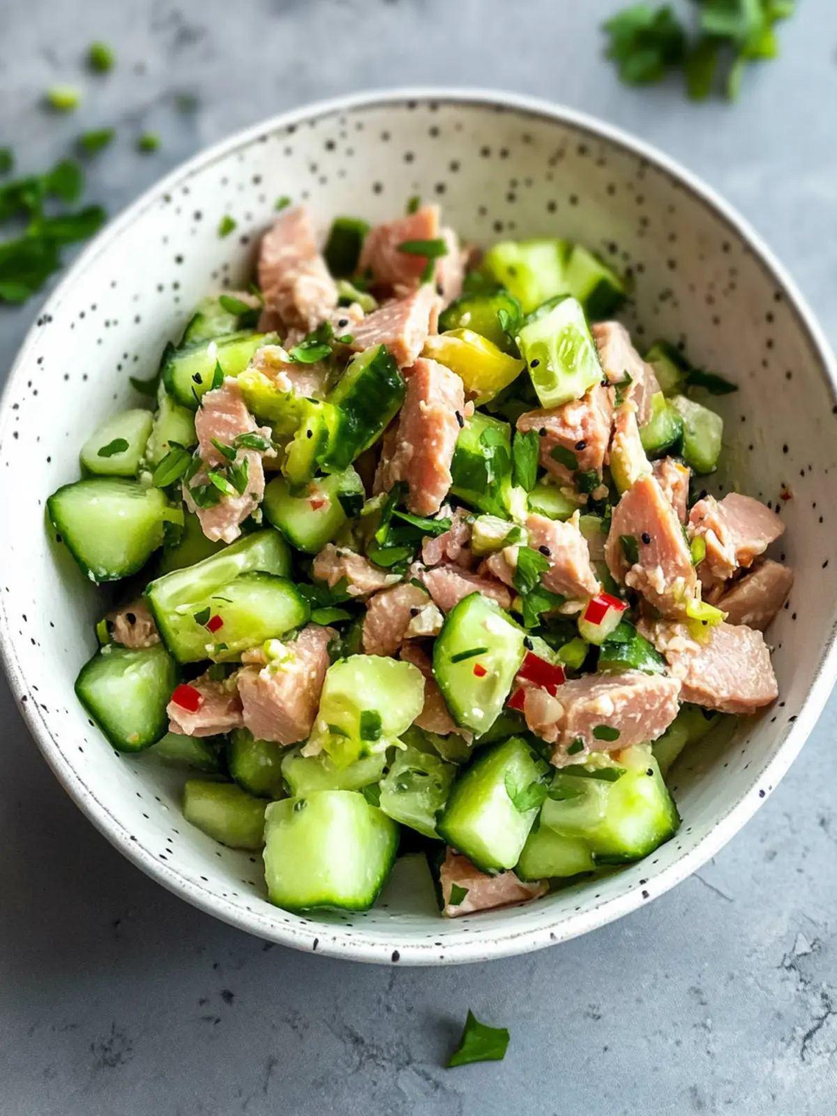 Tuna Salad With Cucumber: Creamy Avocado Twist Unveiled 3 Tuna Salad With Cucumber
