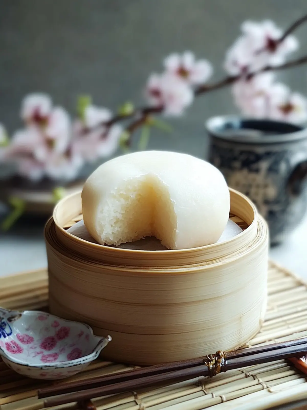 Fluffy Chinese Steamed Cake: A Cloud of Sweet Joy at Home 2 Fluffy Chinese Steamed Cake