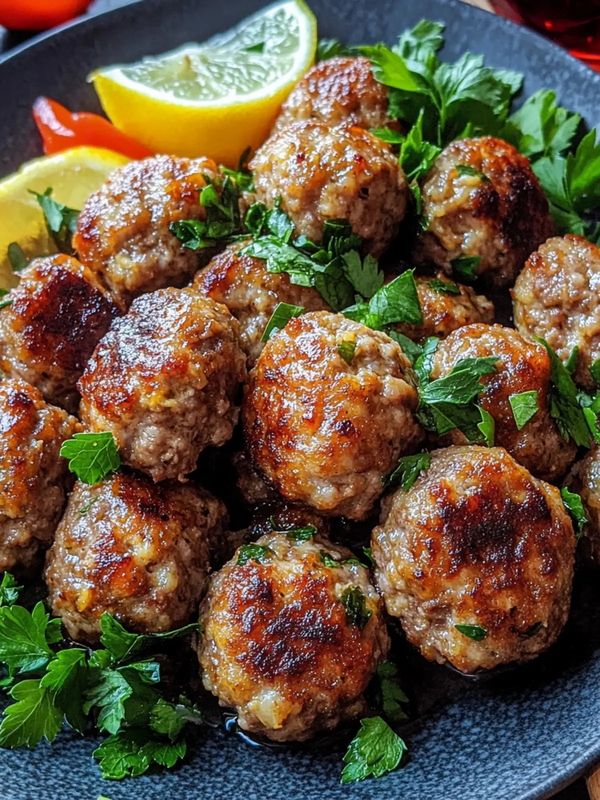 Savory Romanian Meatballs: Family-Friendly Comfort Food Delight 3 Romanian Meatballs