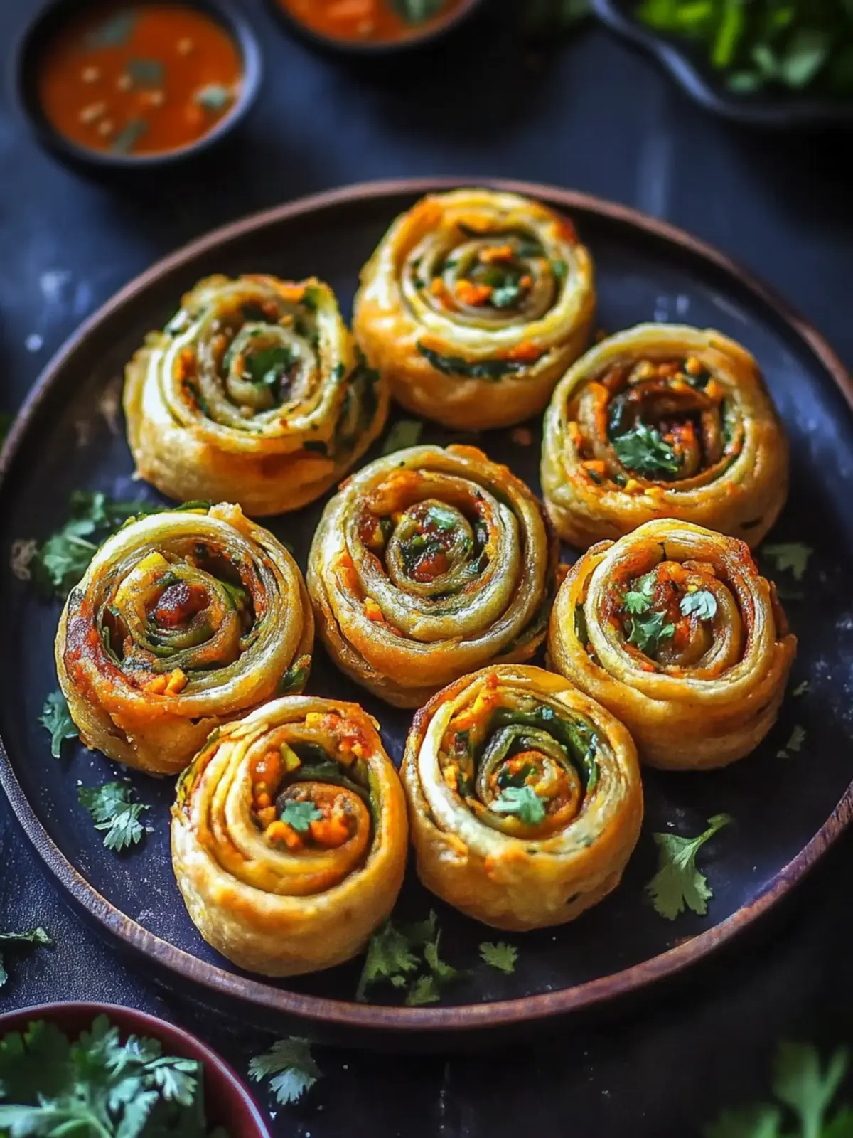 Mouthwatering Easy Dabeli/Samosa Pinwheels for Any Party 3 Easy Dabeli/Samosa Pinwheels