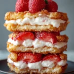 Fried Strawberry Cheesecake Sandwiches for Sweet Cravings 9 Fried Strawberry Cheesecake Sandwiches