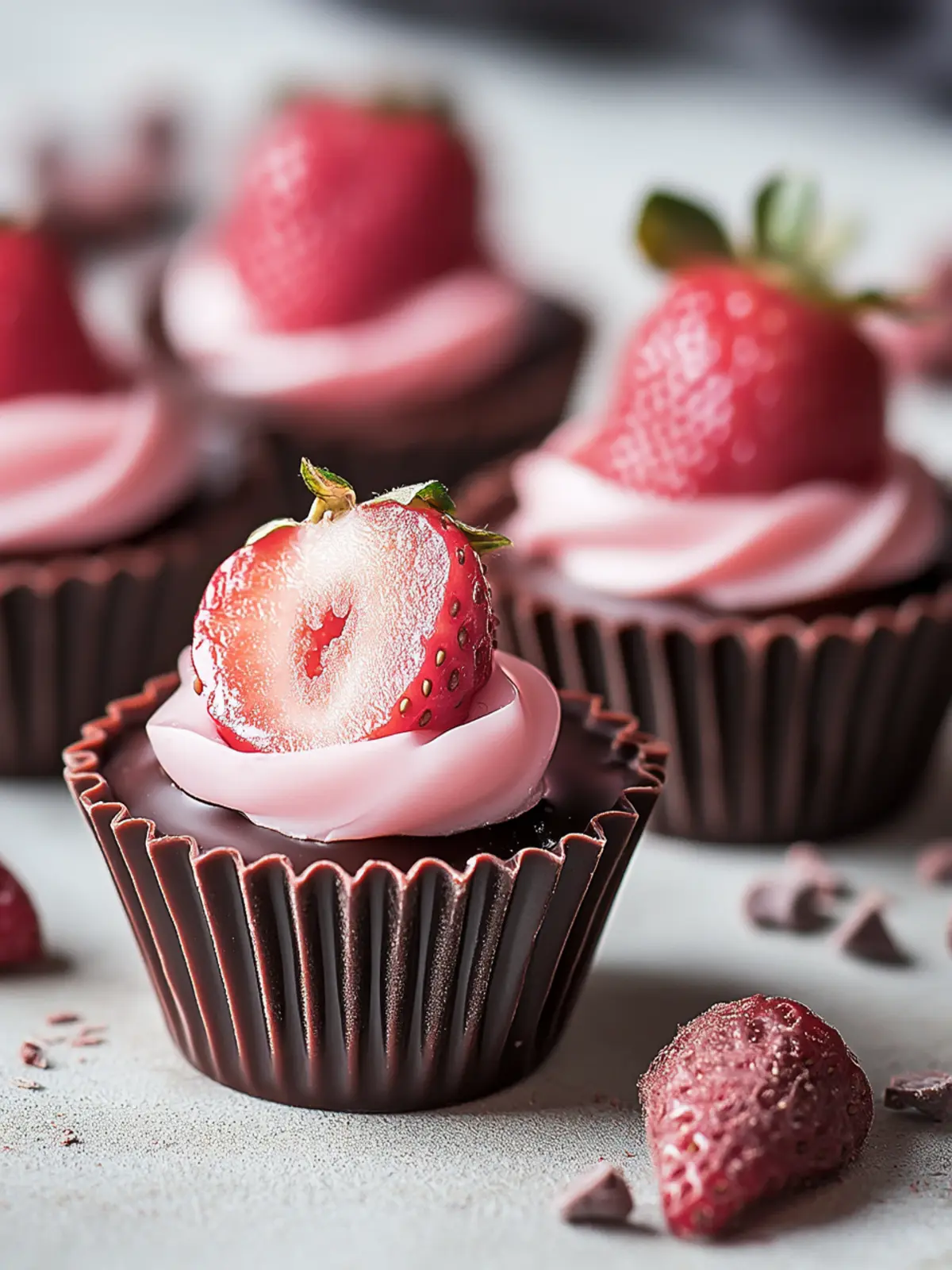 Decadent Strawberry Cream Chocolates You’ll Want to Make Today 2 Strawberry Cream Chocolates