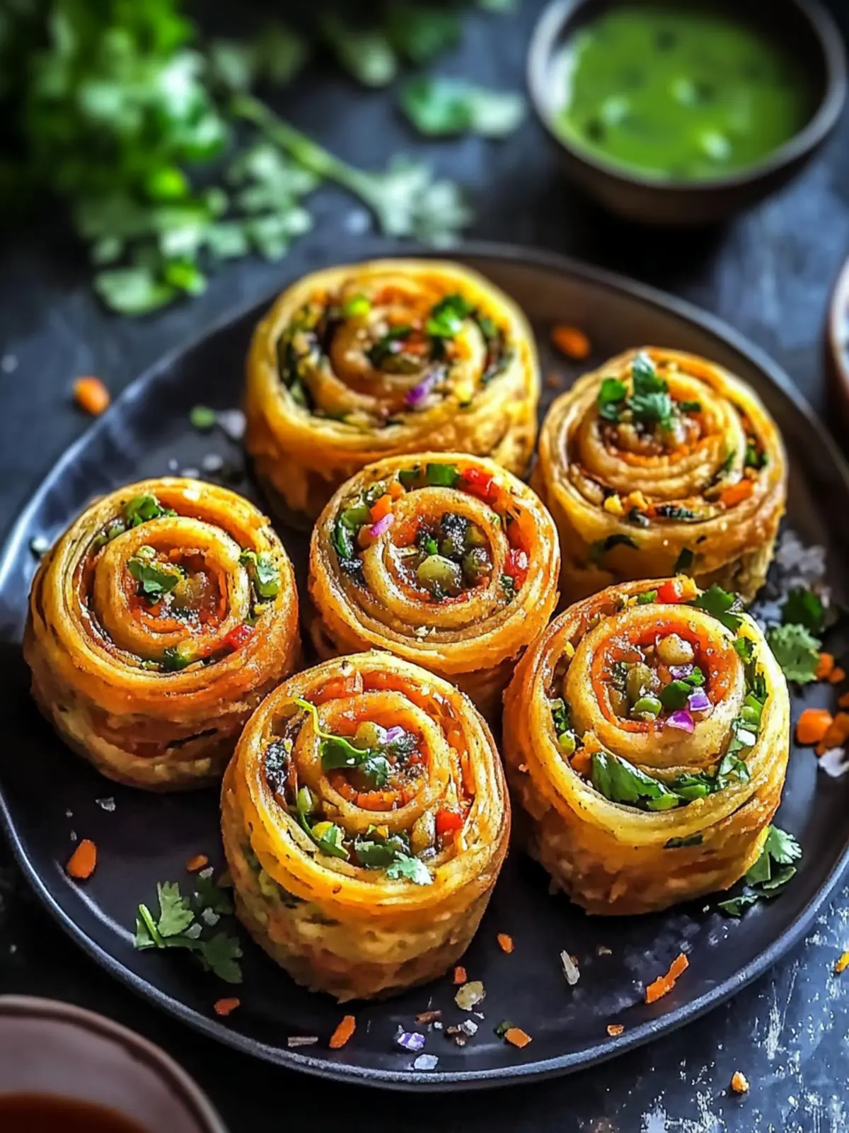 Mouthwatering Easy Dabeli/Samosa Pinwheels for Any Party 2 Easy Dabeli/Samosa Pinwheels