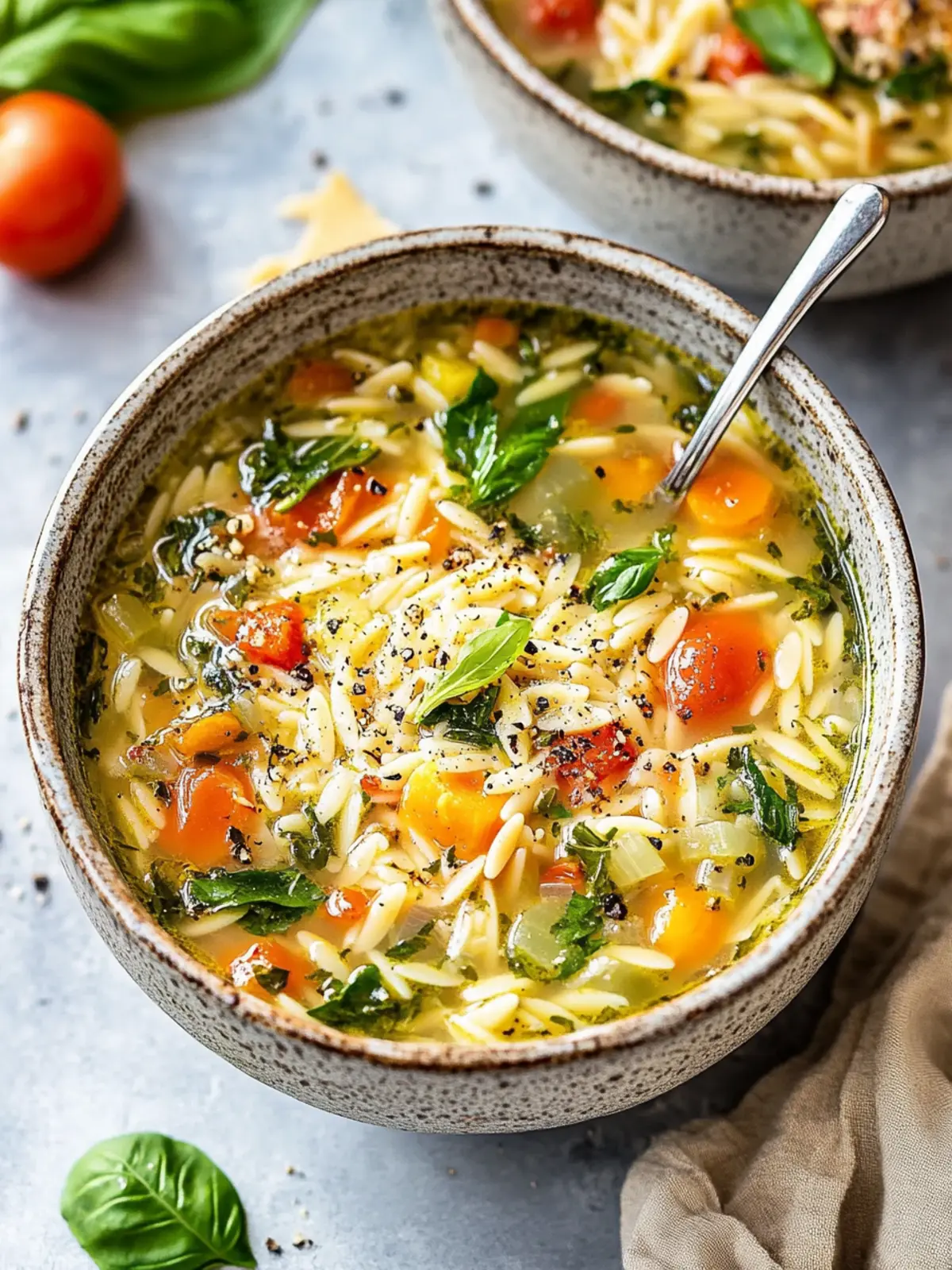 Savory Mediterranean Orzo Soup for Cozy Nights In 5 Mediterranean Orzo Soup