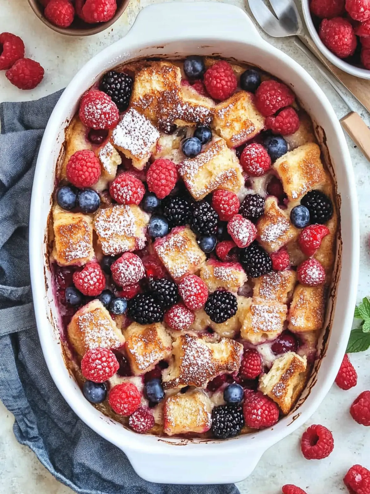 Delicious Berry French Toast Casserole to Sweeten Mornings 4 Berry French Toast Casserole