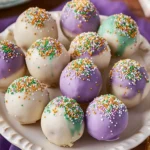 Irresistible King Cake Truffles for a Festive Mardi Gras Treat 9 King Cake Truffles