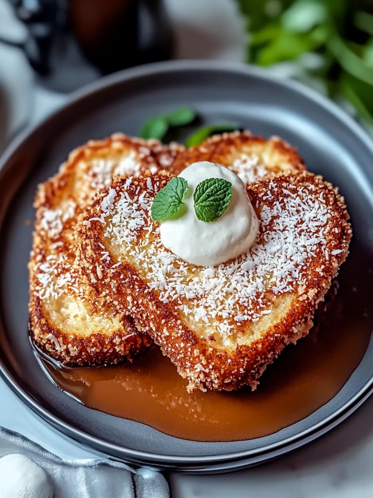 Coconut Crusted French Toast: Your Tropical Breakfast Upgrade 2 Coconut Crusted French Toast