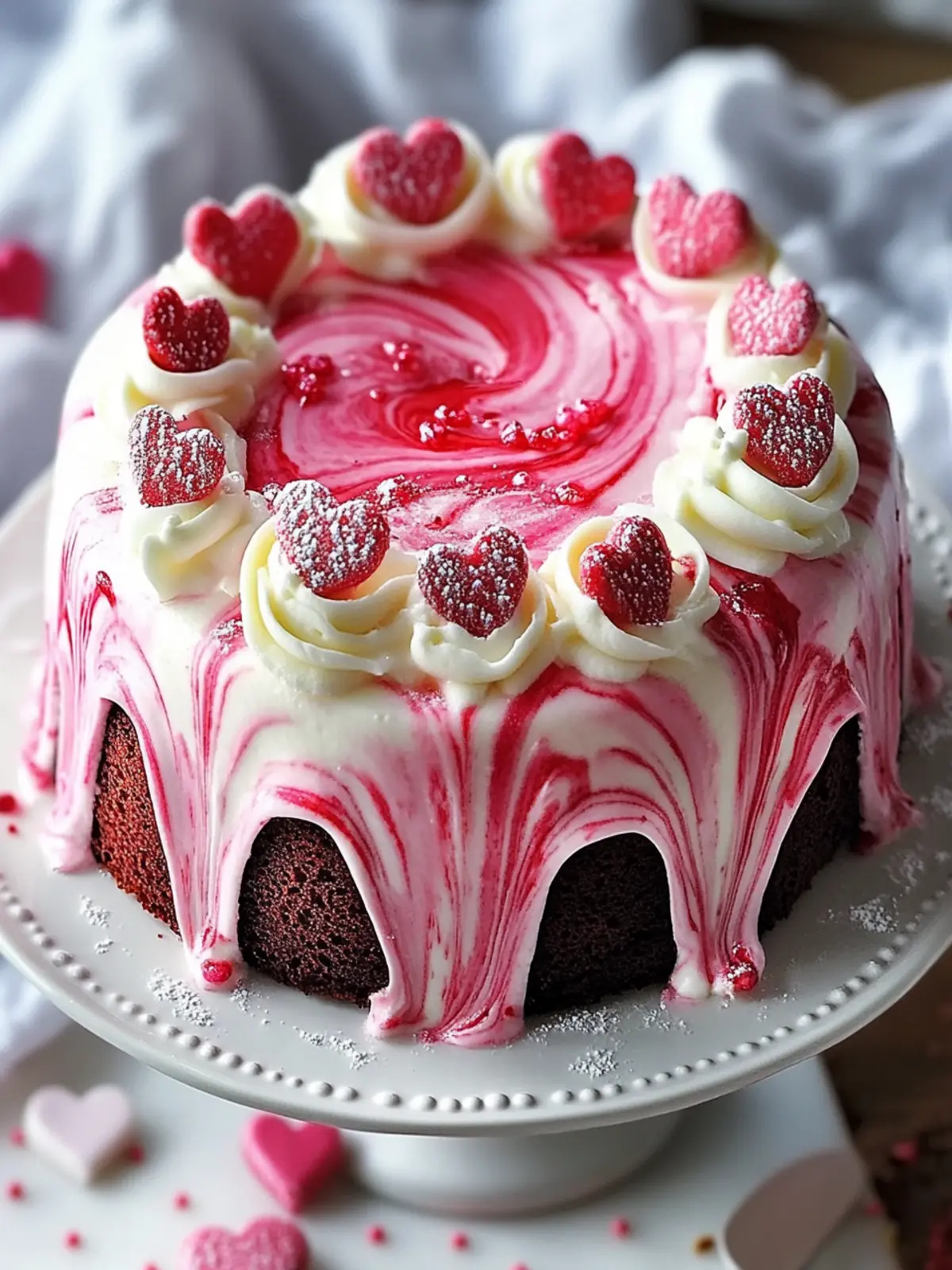 Delicious Valentine’s Swirl Cake to Wow Your Loved Ones 3 Valentine’s Swirl Cake