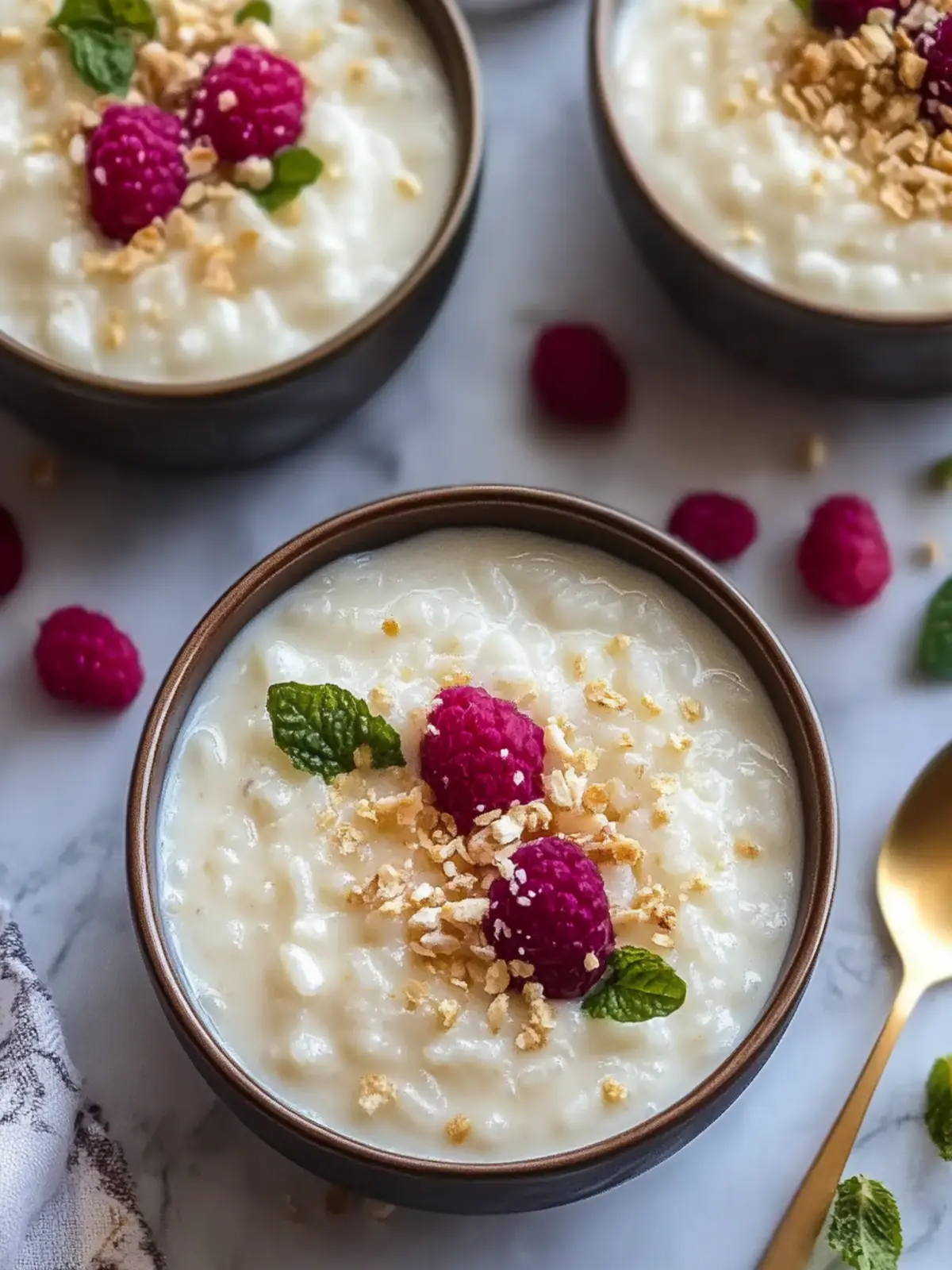 Creamy Lebanese Rice Pudding
