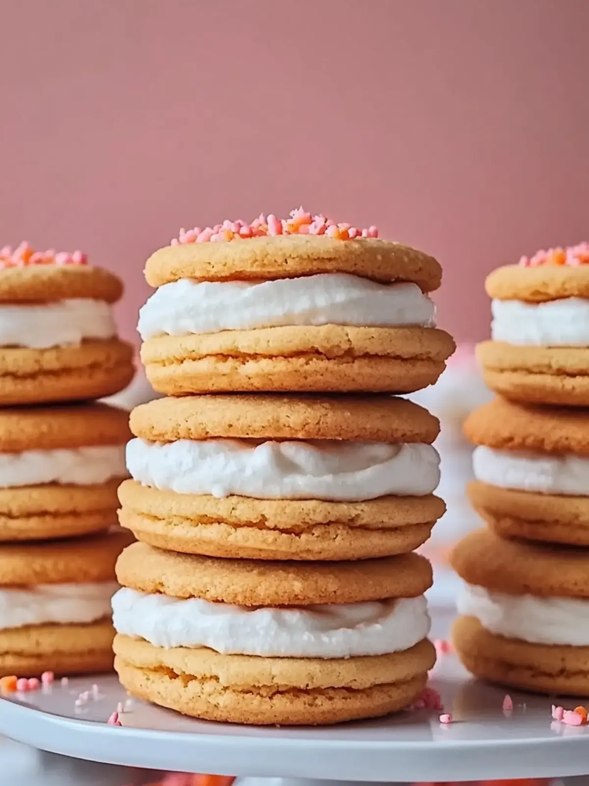 Buttercream Cookie Sandwiches