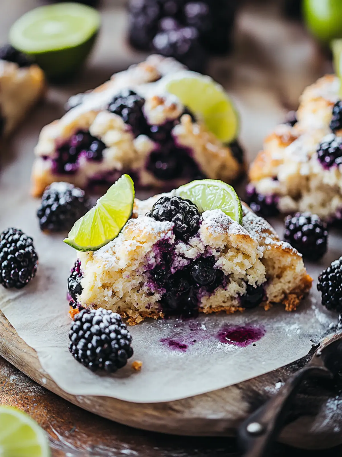 Blackberry Lime Scones: Sweet & Zesty Treats for Any Day 5 Blackberry Lime Scones