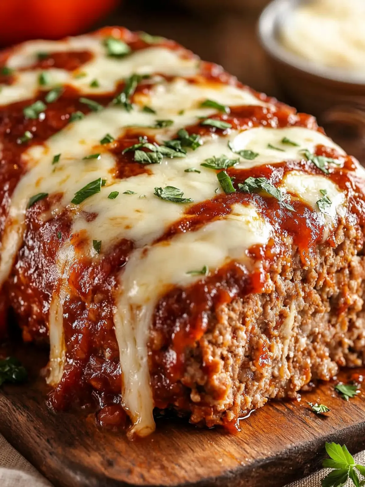 Irresistible Italian Meatloaf with Mozzarella That Delights! 3 Italian Meatloaf with Mozzarella