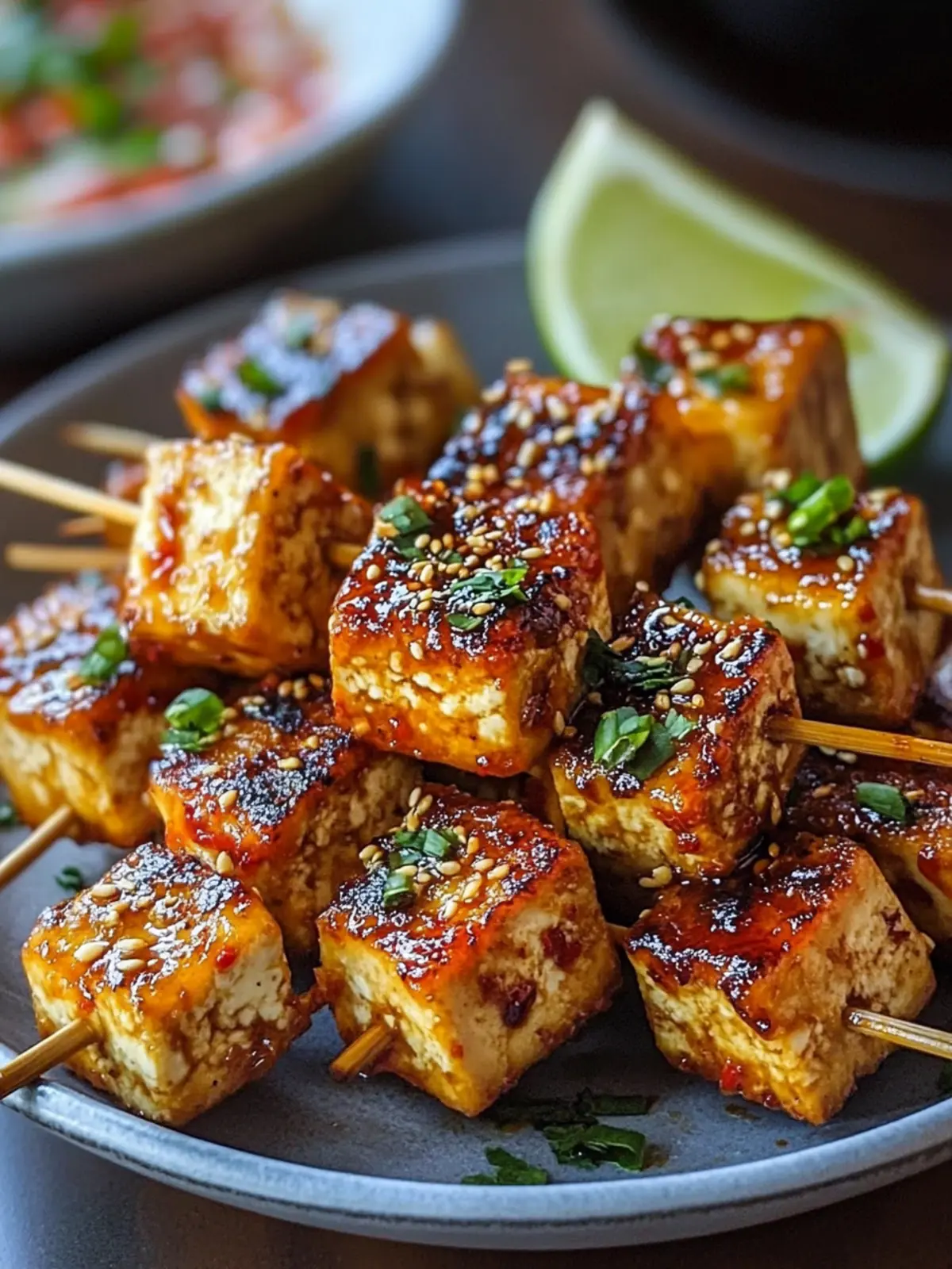 Irresistible Sweet Chili Tofu Satay Bites for Any Gathering 3 Sweet Chili Tofu Satay Bites