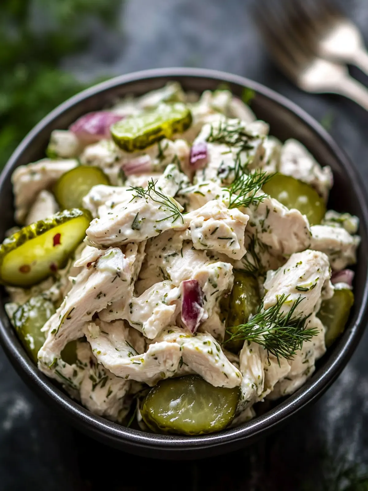 Dill Pickle Chicken Salad: A Tangy Twist for Easy Lunches 5 Dill Pickle Chicken Salad