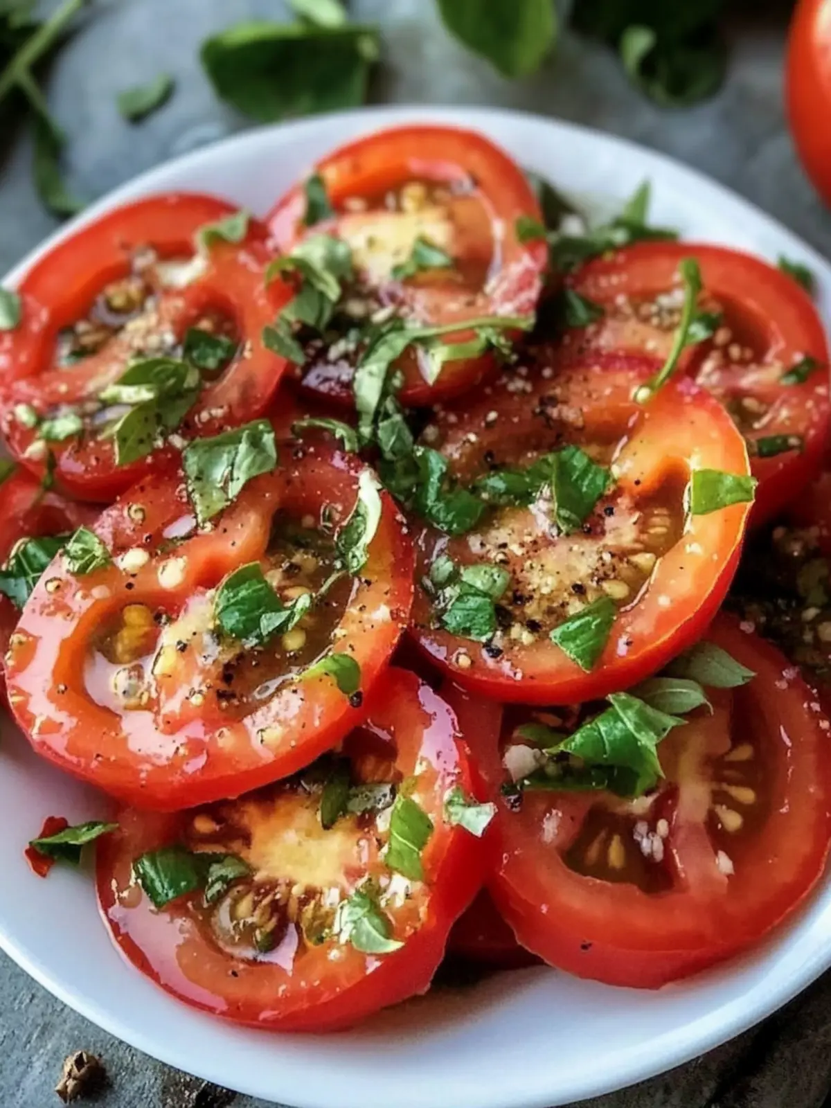 Zesty Egyptian Tomato Salad Bursting with Fresh Herbs 5 Egyptian Tomato Salad