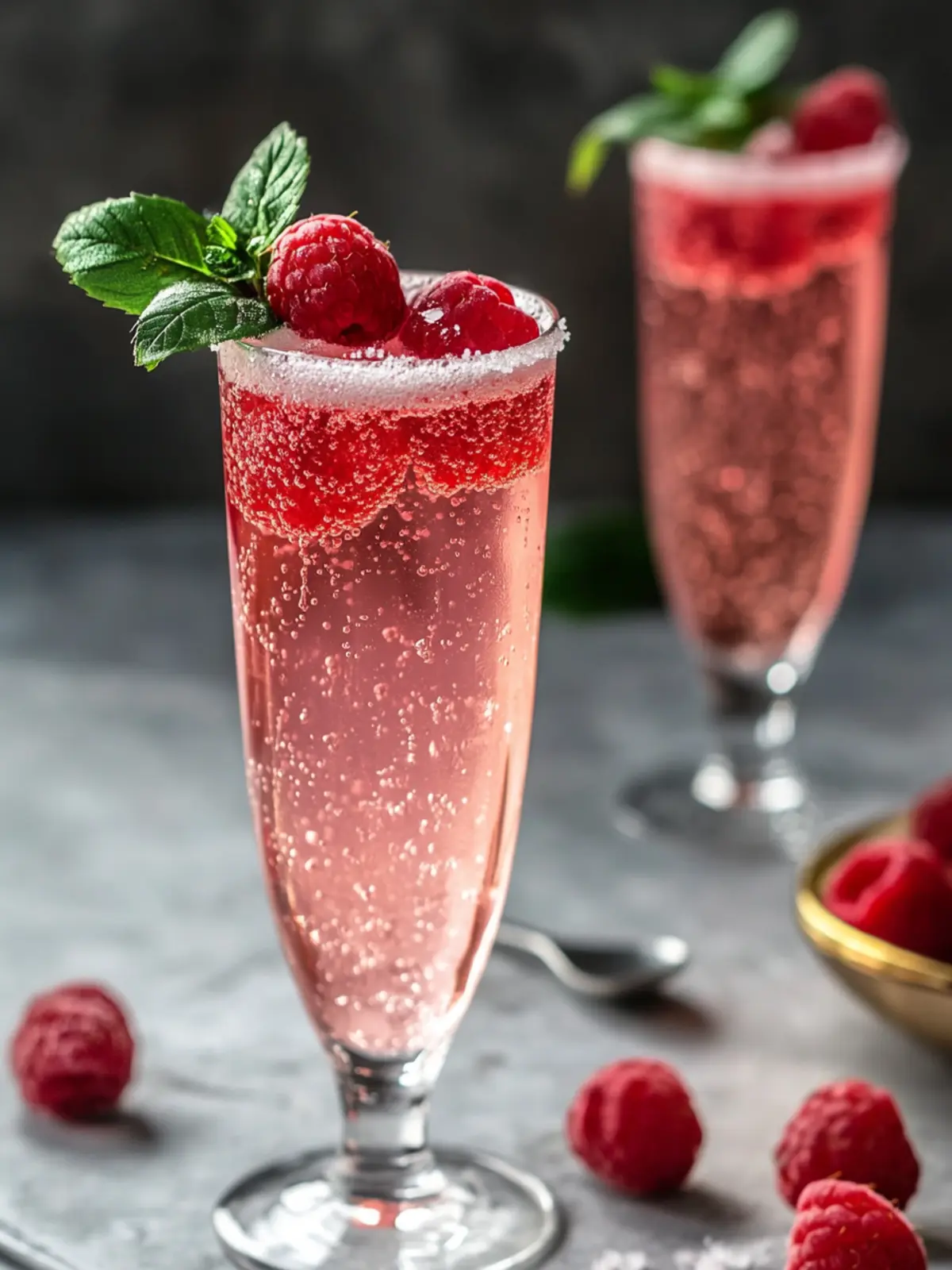 Delightful Raspberry Rose Mocktail for Guilt-Free Celebrations 2 Raspberry Rose Mocktail