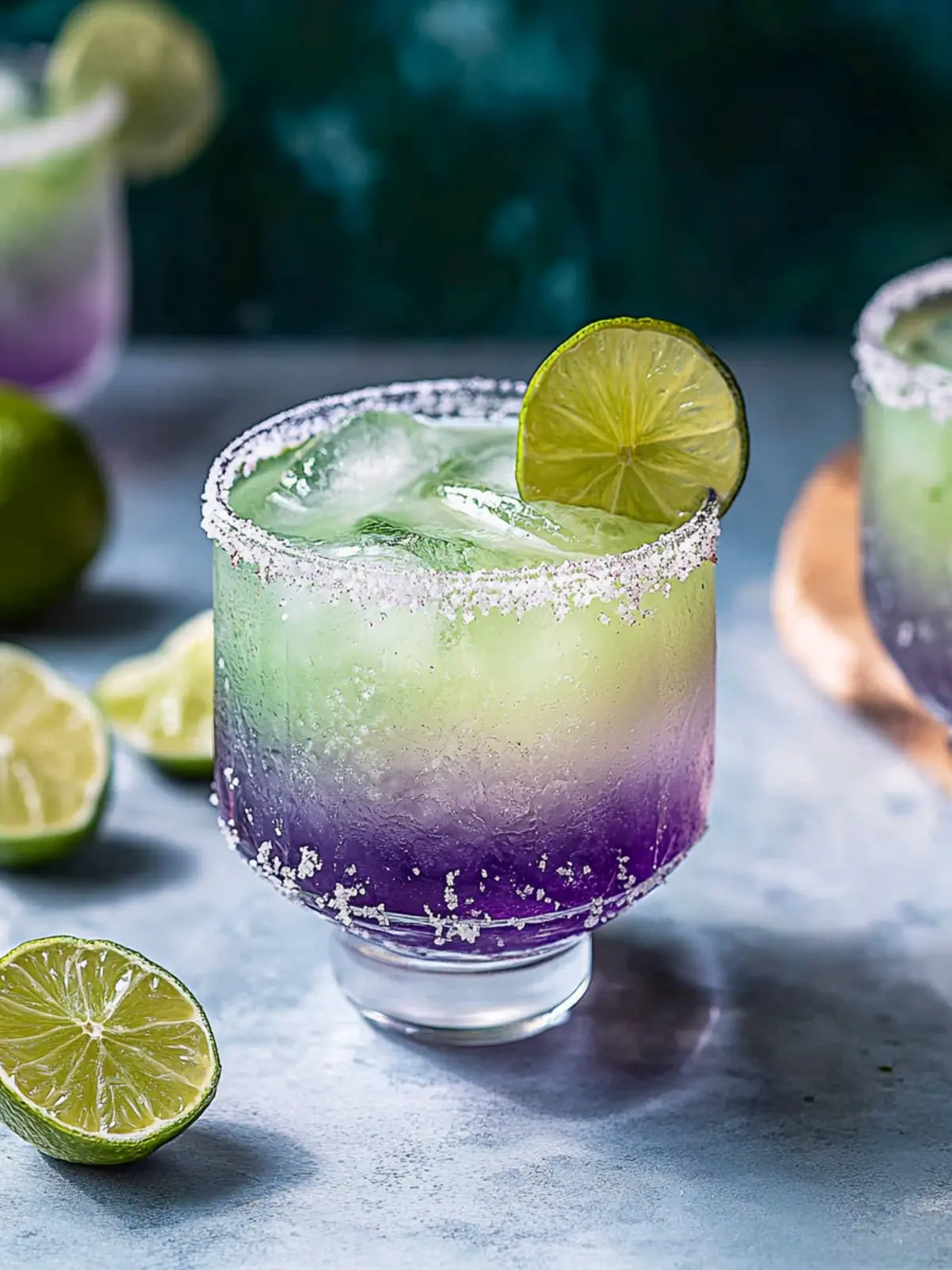 Mesmerizing Galaxy Margarita with Color-Changing Tequila 2 Galaxy Margarita