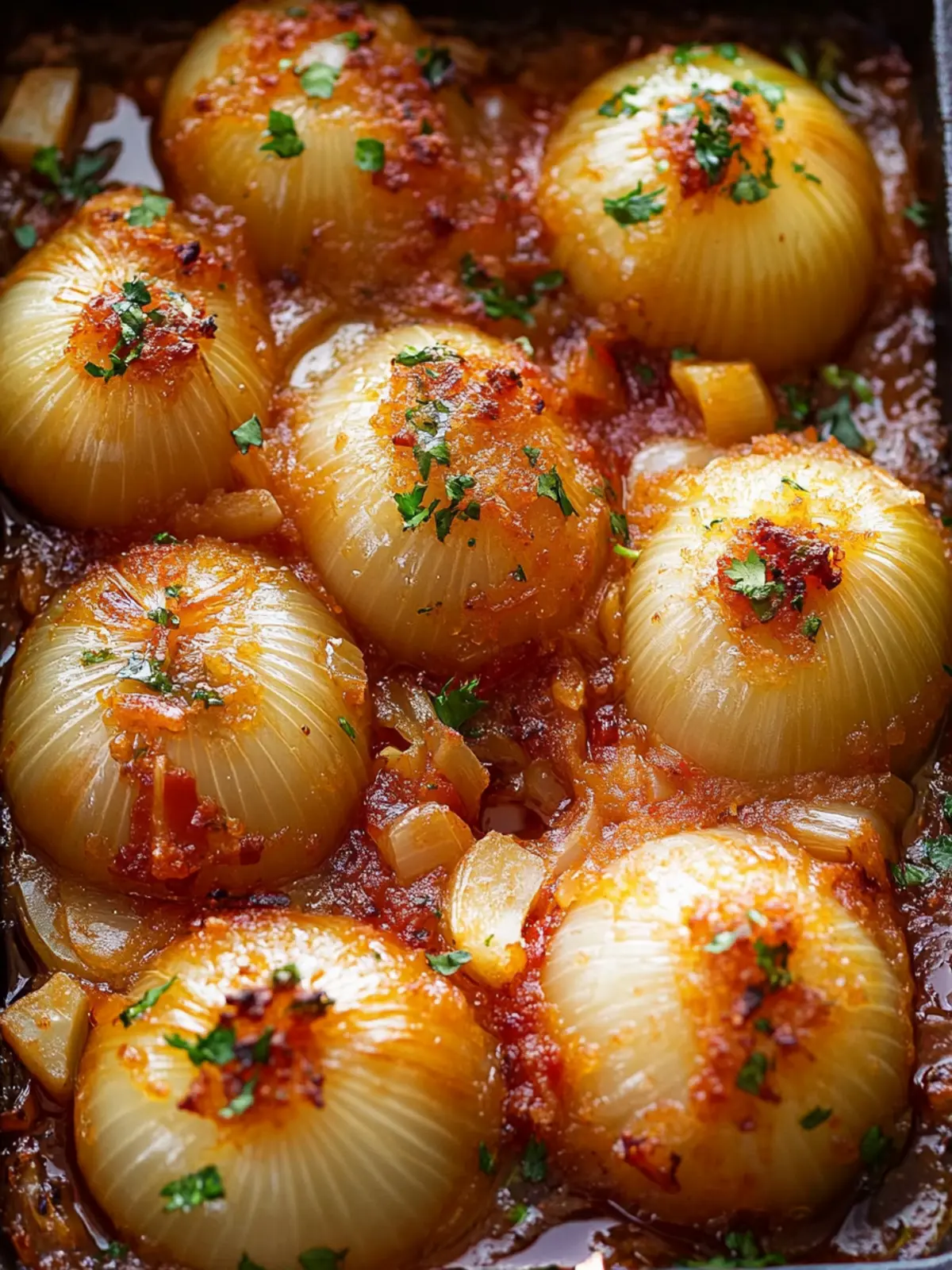Middle Eastern Stuffed Onions: A Savory Vegan Delight! 4 Middle Eastern Stuffed Onions