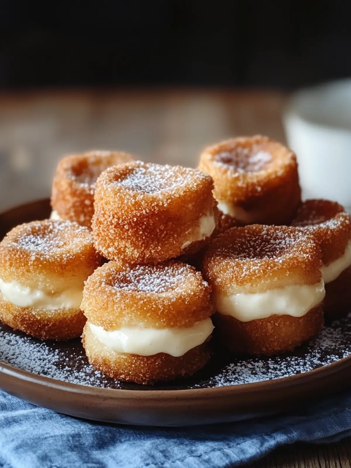 Churro Stuffed Cheesecake Bites: Your New Favorite Treat 4 Churro Stuffed Cheesecake Bites