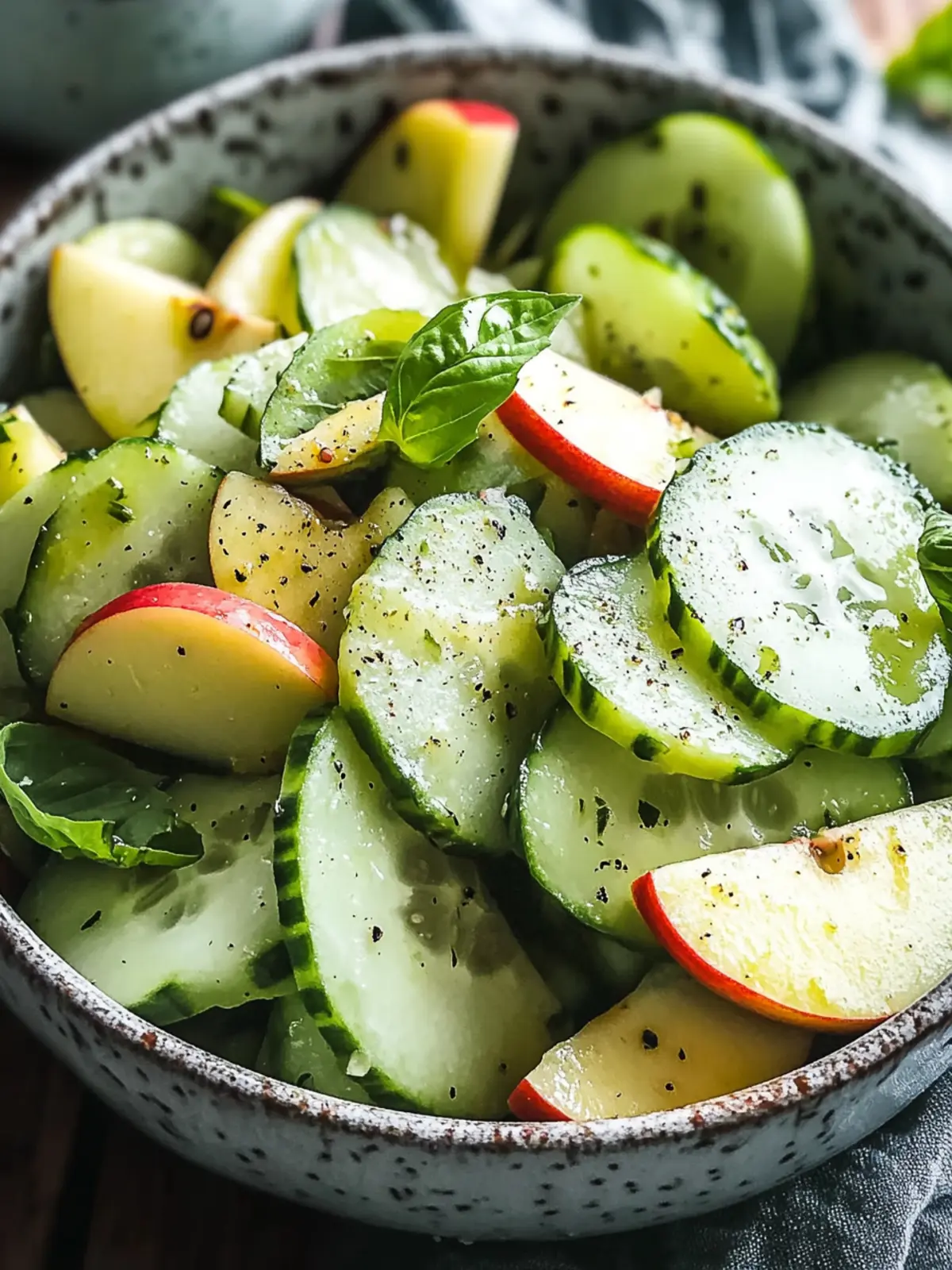 Apple Cucumber Salad