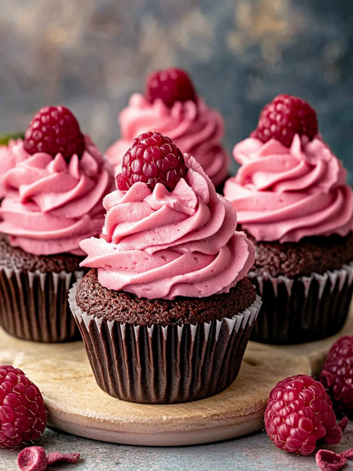 Irresistible Chocolate Raspberry Cupcakes for Any Celebration 4 Chocolate Raspberry Cupcakes