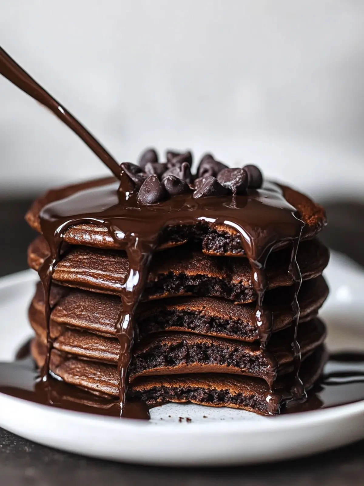 Deliciously Fluffy Chocolate Pancakes for Your Perfect Morning 3 Chocolate Pancakes