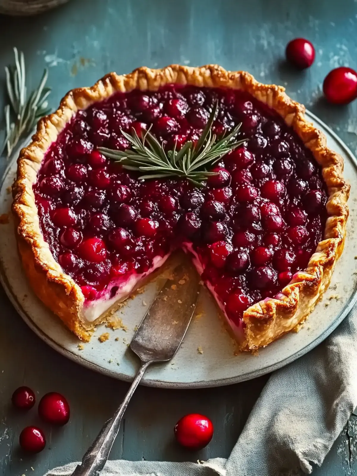 Cranberry-Topped Raised Pie: Your Festive Holiday Showstopper 2 Cranberry-Topped Raised Pie