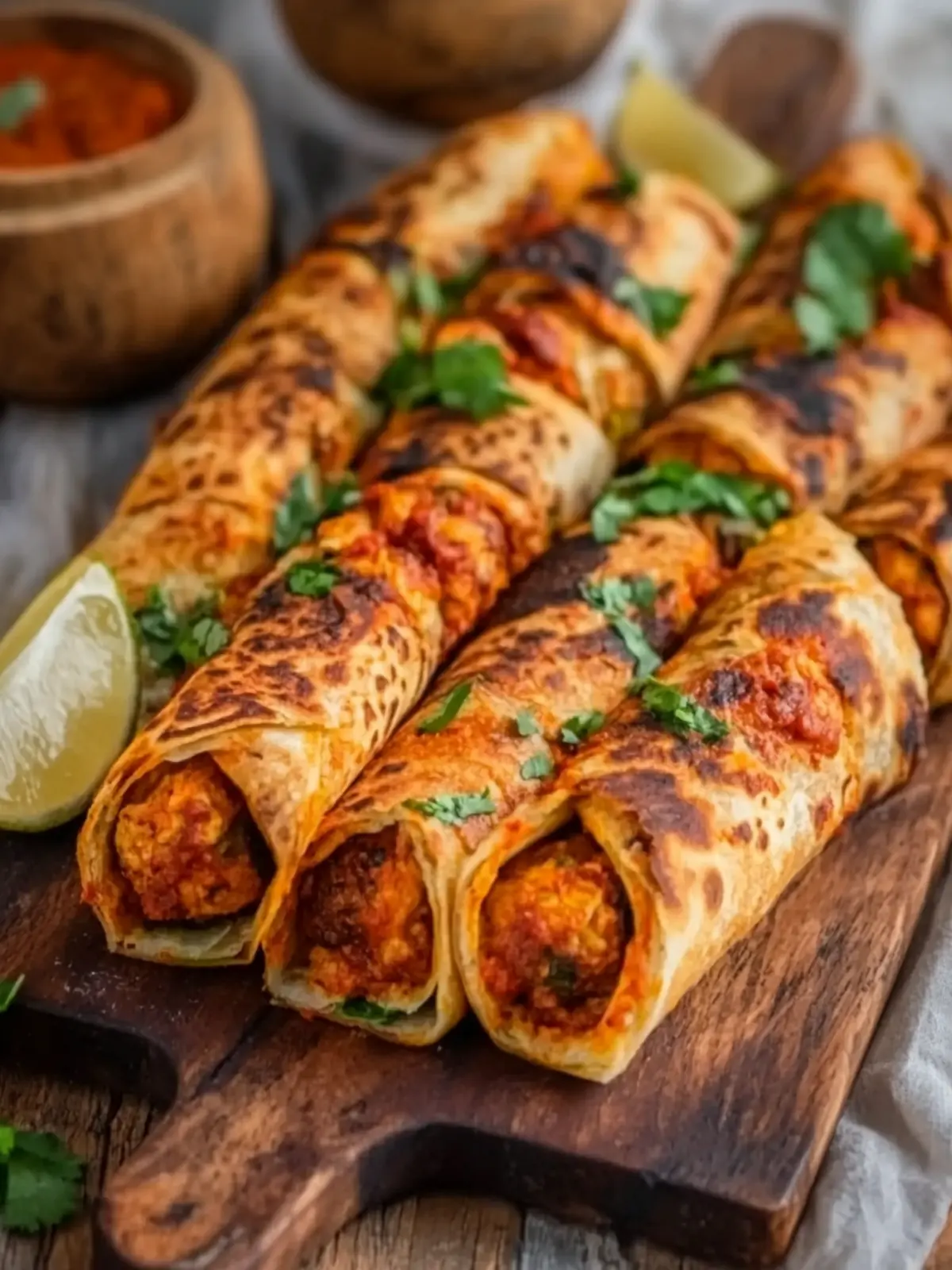 Irresistible Chicken Tikka Paratha Rolls Ready in Under an Hour 5 CHICKEN TIKKA PARATHA ROLLS
