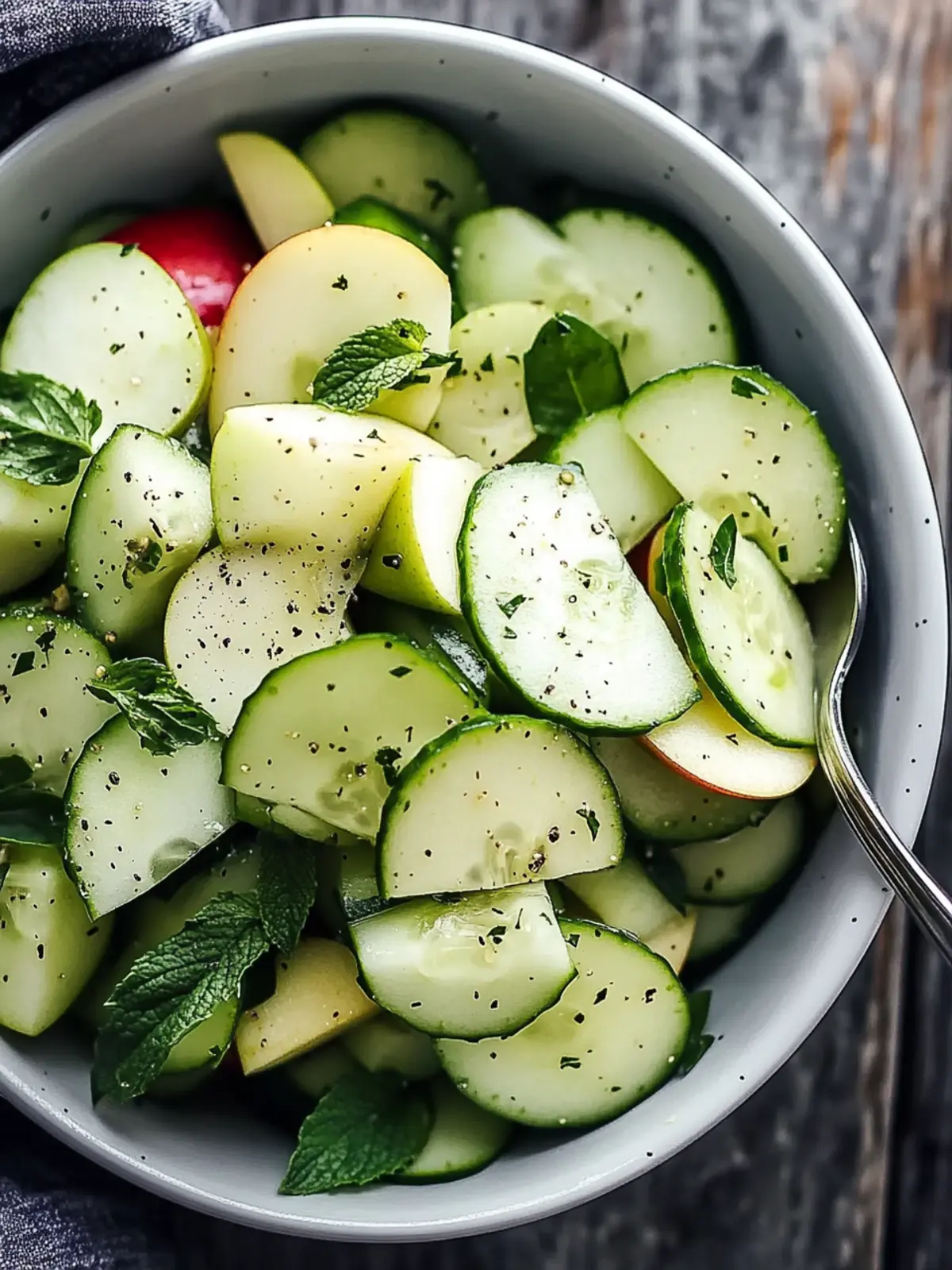 Apple Cucumber Salad