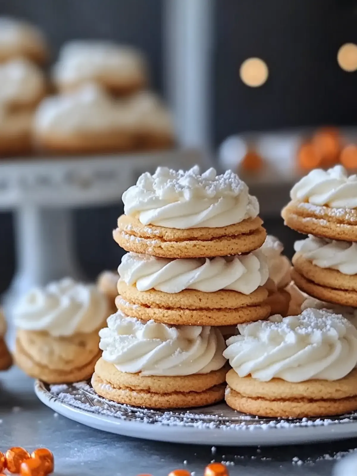 Buttercream Cookie Sandwiches
